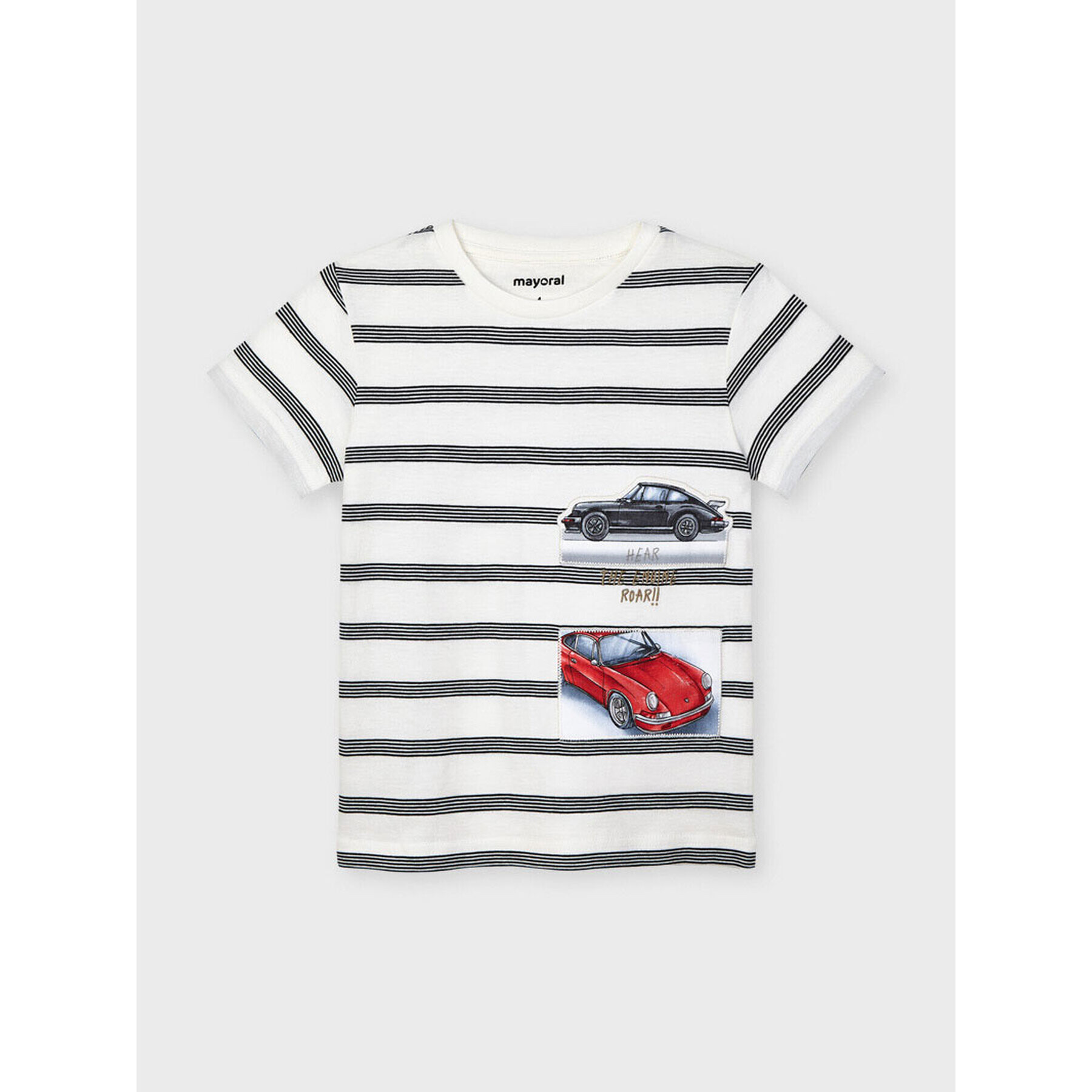 Mayoral Тишърт 3029 Бял Regular Fit - Pepit.bg