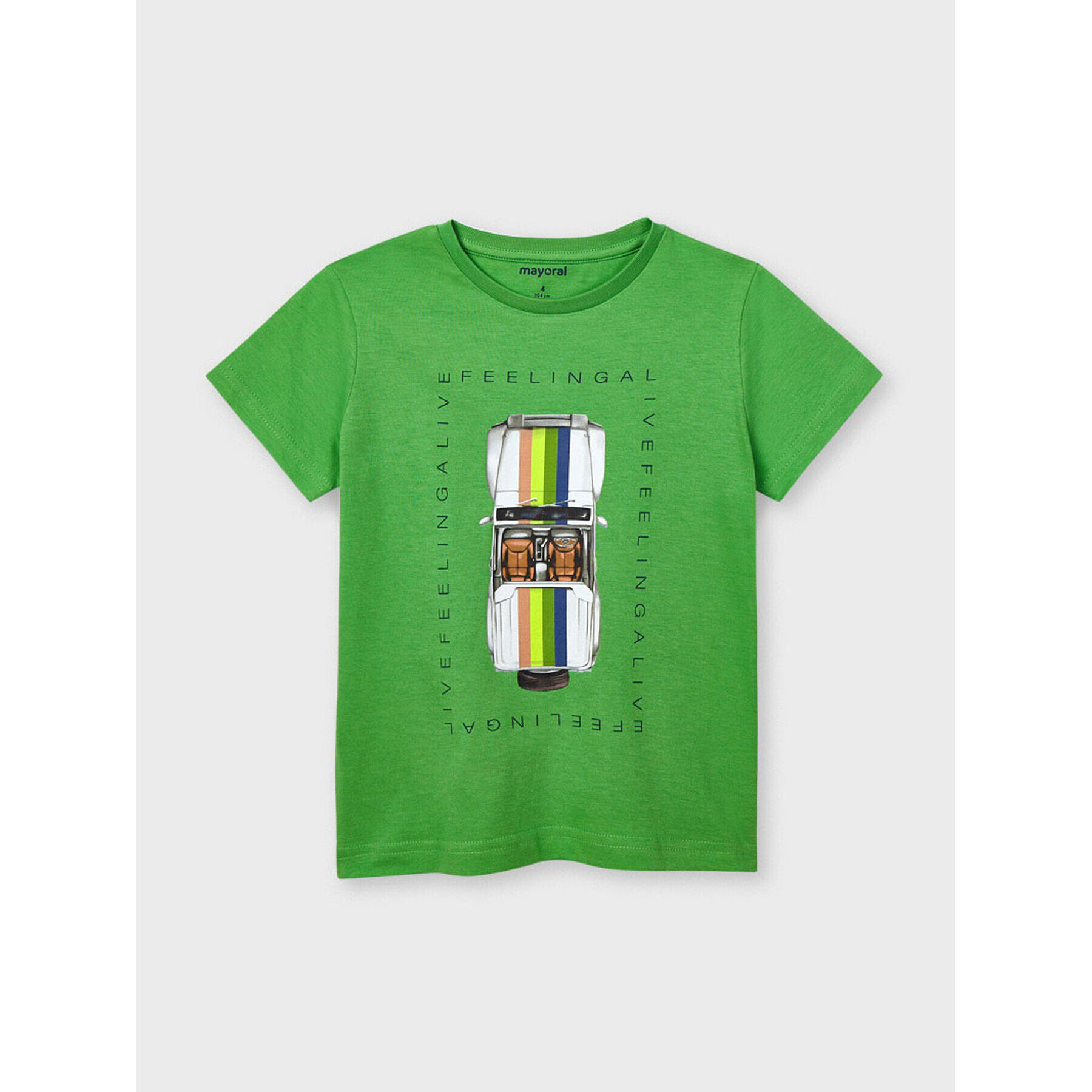 Mayoral Тишърт 3039 Зелен Regular Fit - Pepit.bg