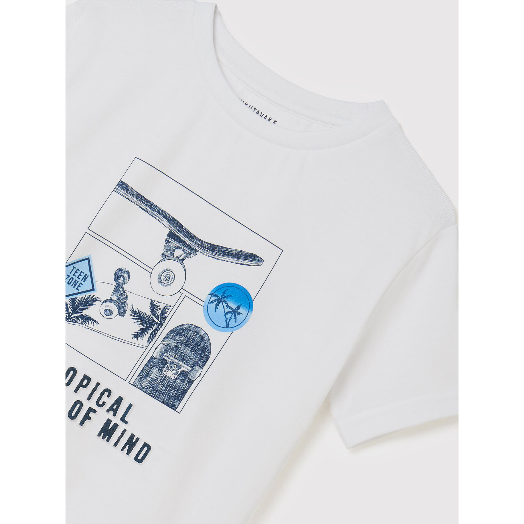 Mayoral Тишърт 6008 Бял Regular Fit - Pepit.bg