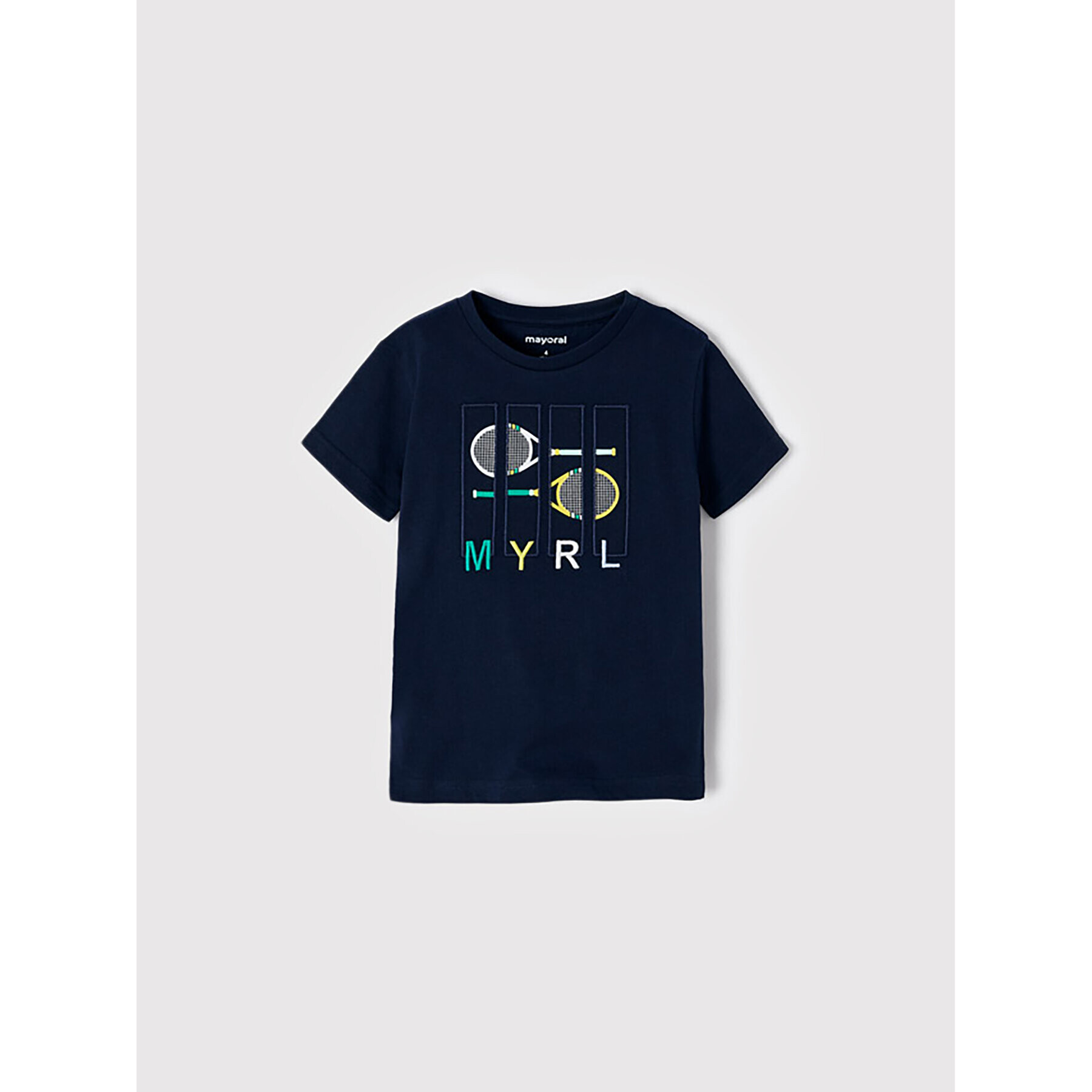 Mayoral Тишърт Тъмносин Regular Fit - Pepit.bg