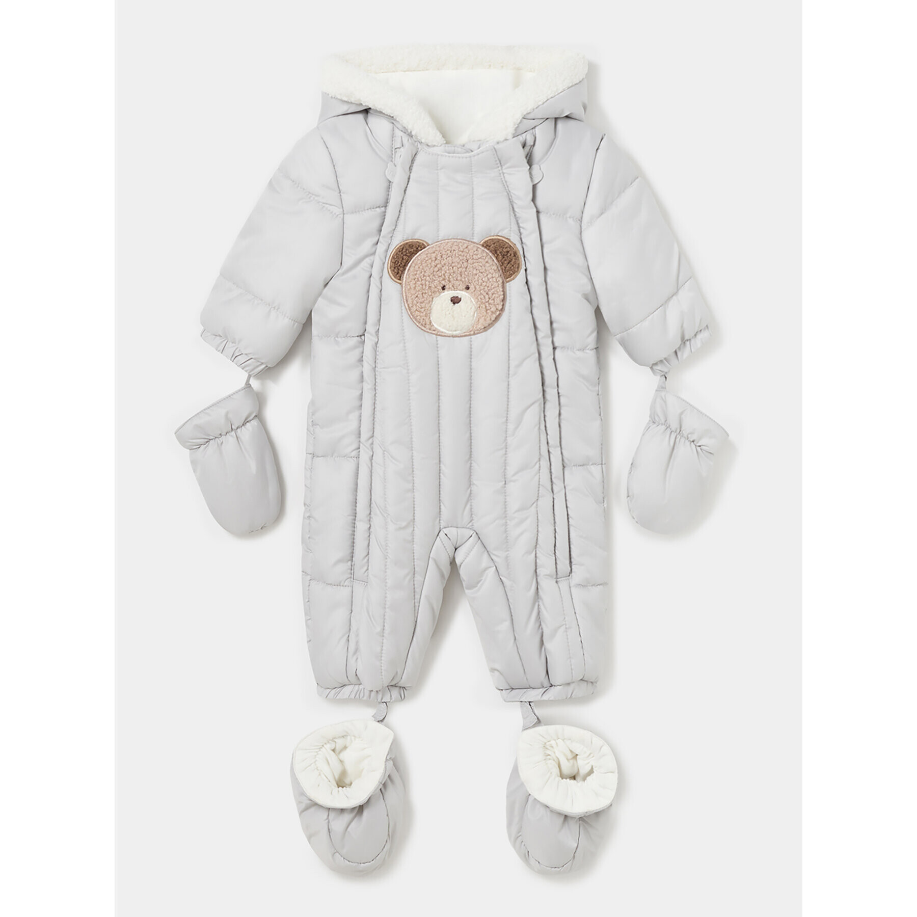 Mayoral Зимен детски гащеризон 2.675 Сив Regular Fit - Pepit.bg