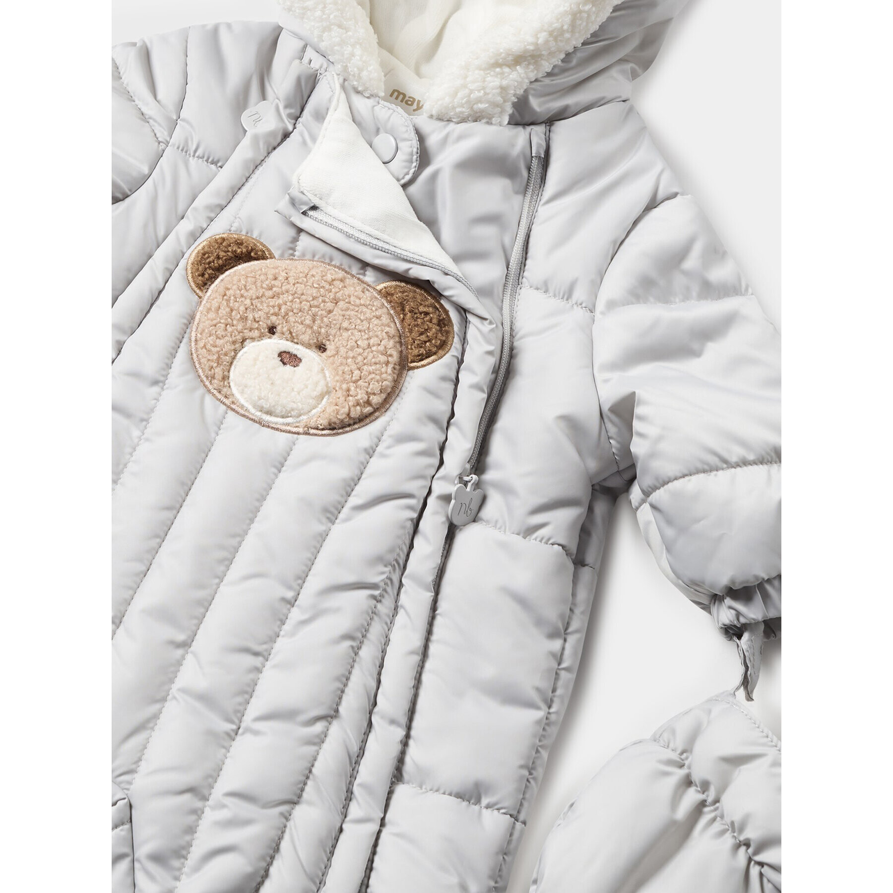 Mayoral Зимен детски гащеризон 2.675 Сив Regular Fit - Pepit.bg