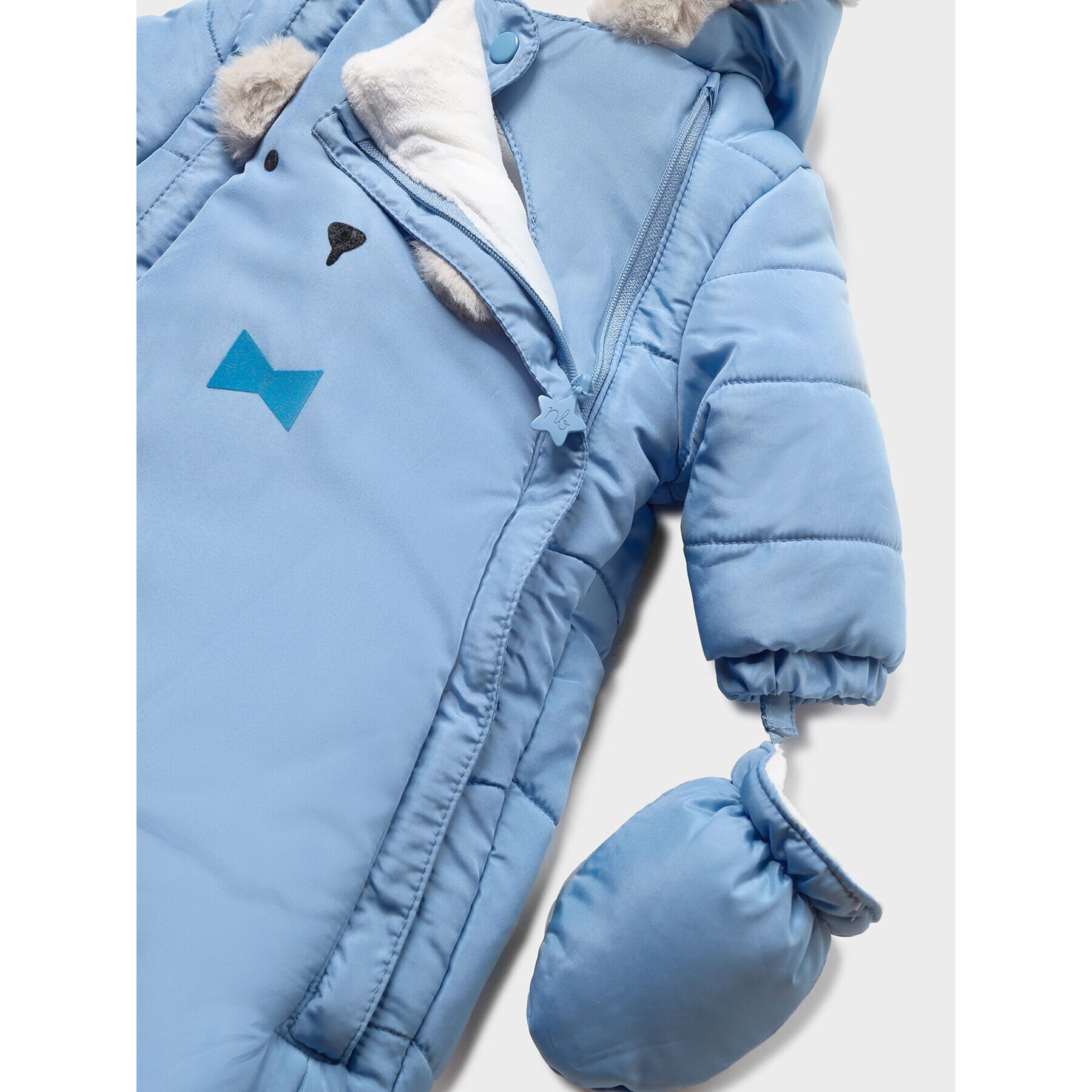 Mayoral Зимен детски гащеризон 2606 Син Regular Fit - Pepit.bg