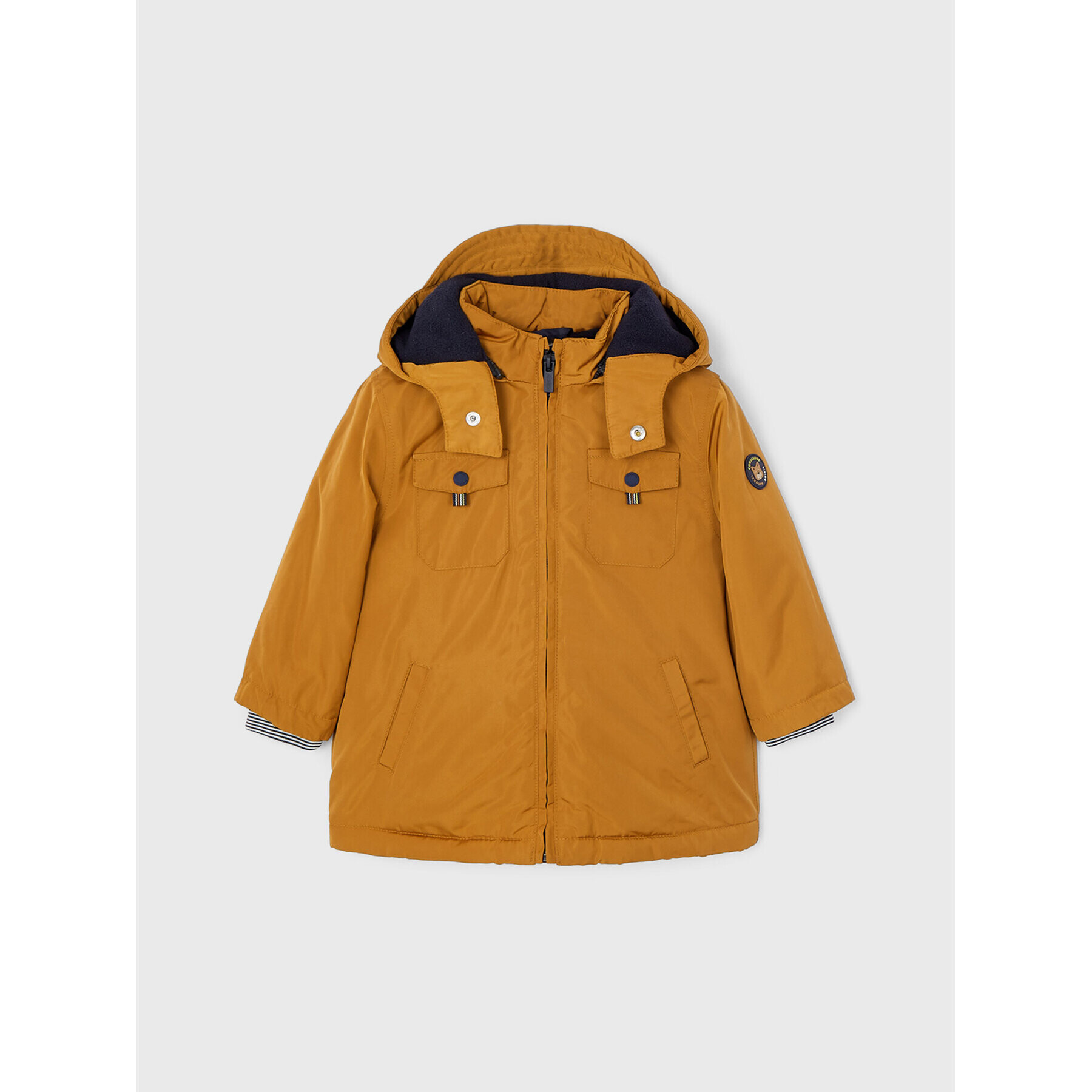 Mayoral Зимно яке 2422 Кафяв Regular Fit - Pepit.bg