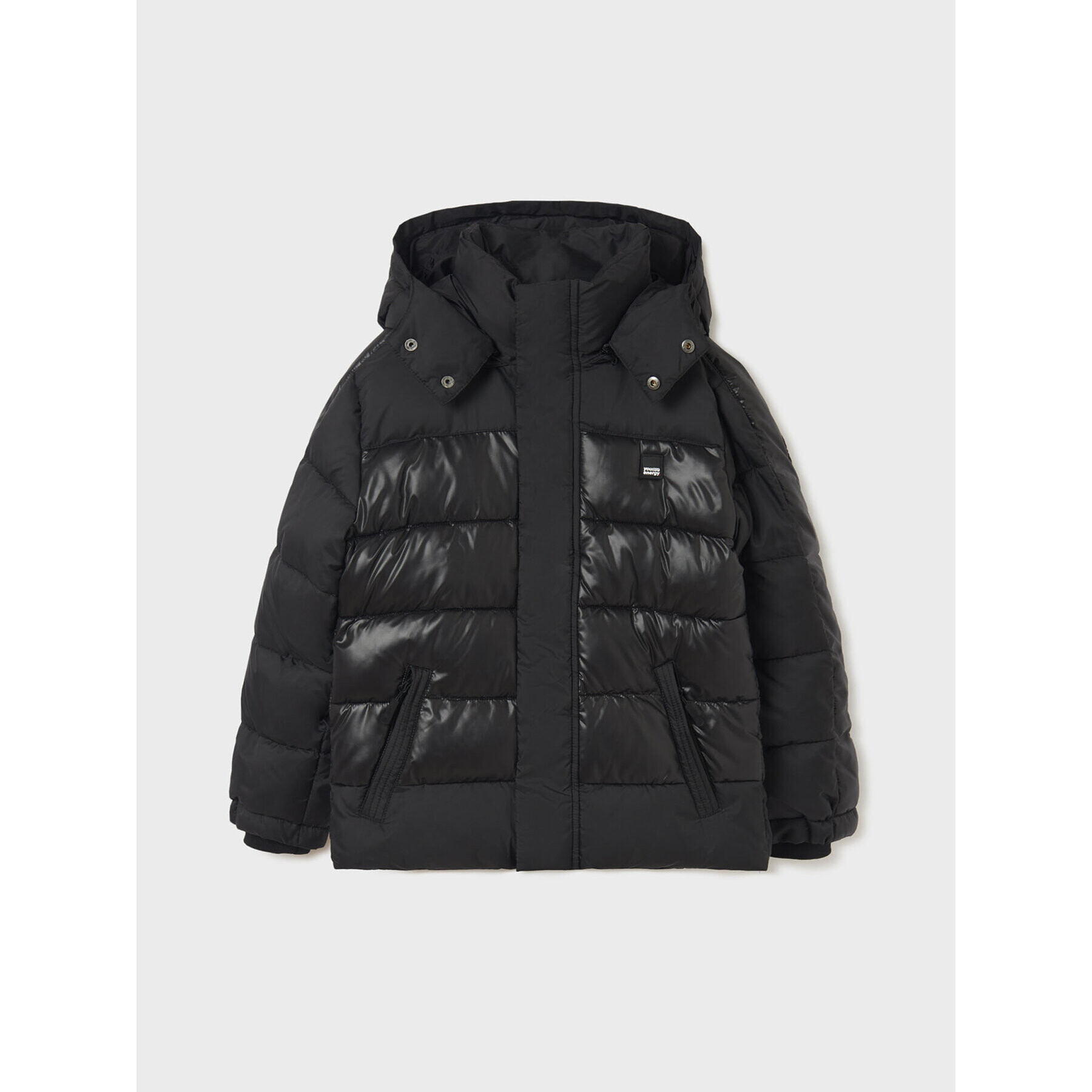 Mayoral Зимно яке 7461 Черен Regular Fit - Pepit.bg