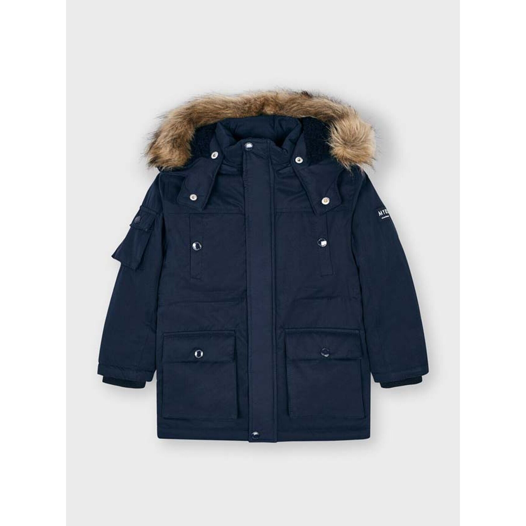Mayoral Зимно яке 4416 Тъмносин Regular Fit - Pepit.bg