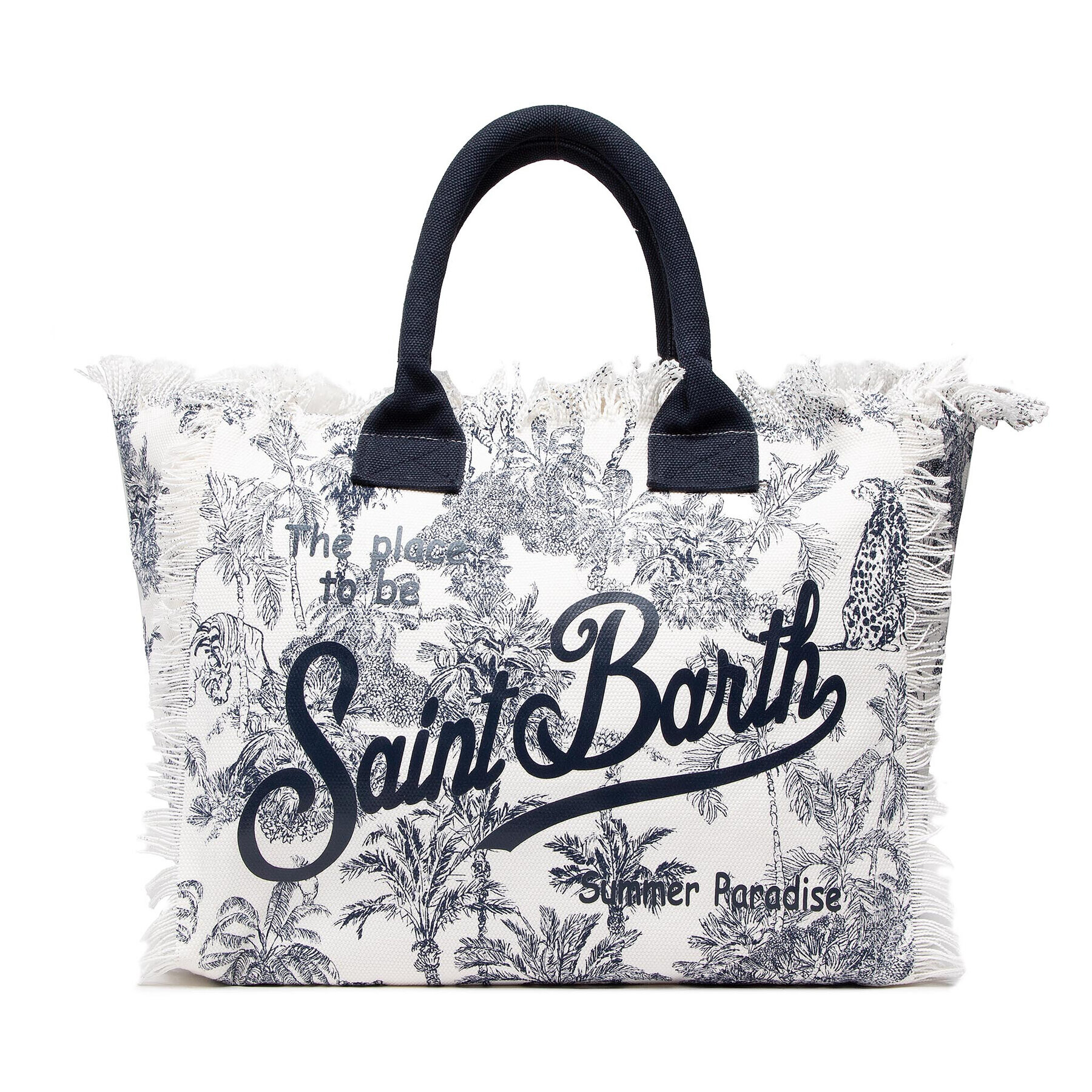 MC2 Saint Barth Дамска чанта Vanity VANI001 03315B Бял - Pepit.bg