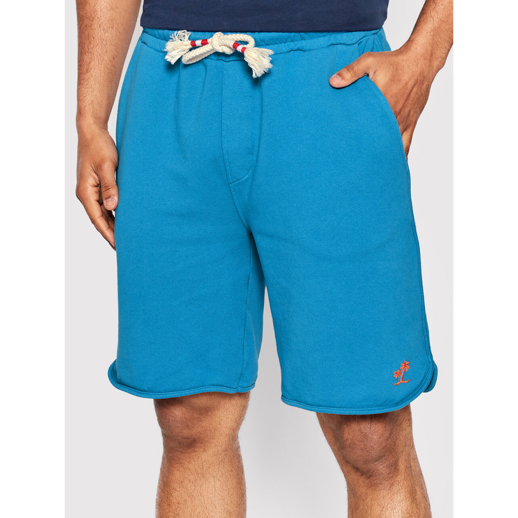 MC2 Saint Barth Спортни шорти Randle Edge RANL009 00025B Син Regular Fit - Pepit.bg