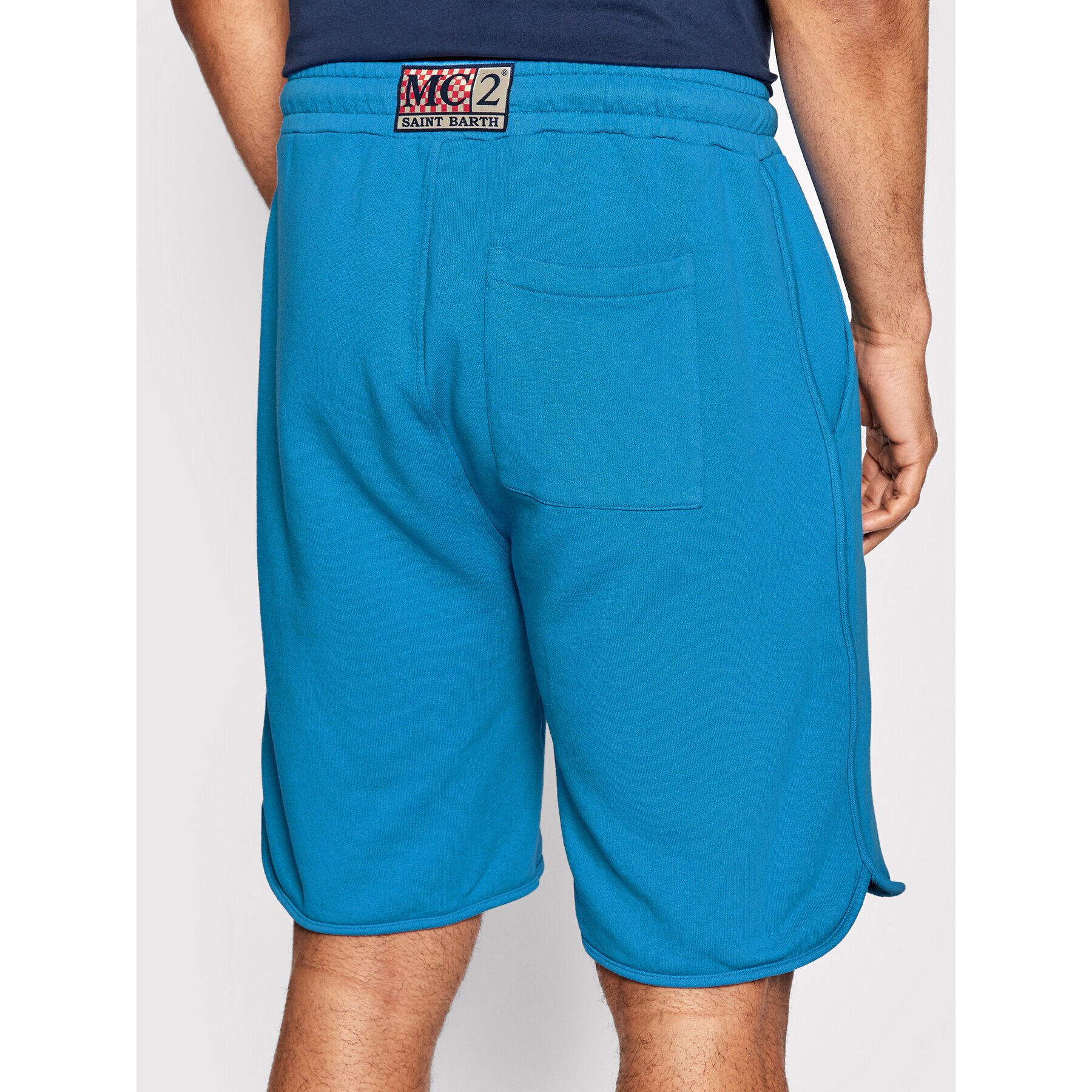 MC2 Saint Barth Спортни шорти Randle Edge RANL009 00025B Син Regular Fit - Pepit.bg