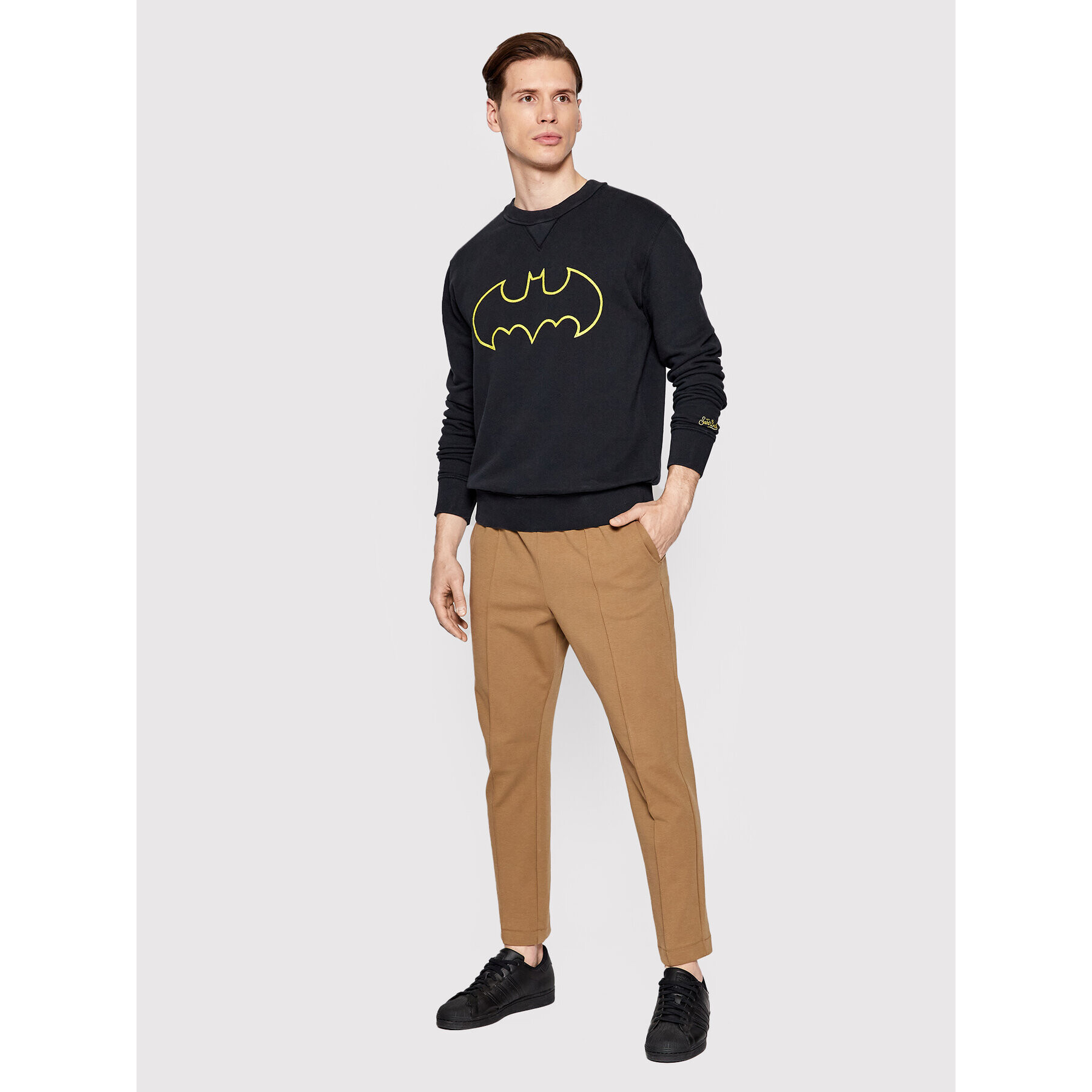 MC2 Saint Barth Суитшърт Cooper COOP001 00460B Черен Regular Fit - Pepit.bg