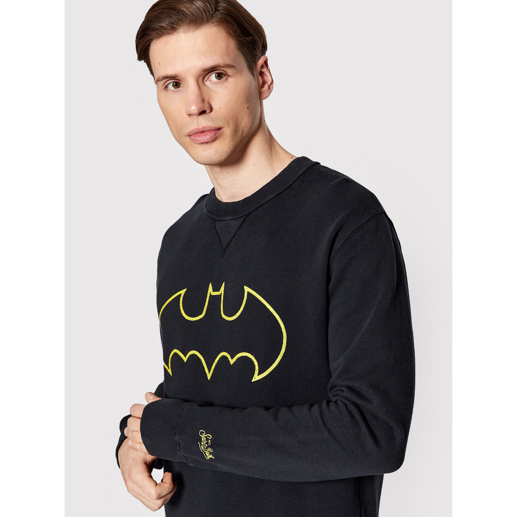 MC2 Saint Barth Суитшърт Cooper COOP001 00460B Черен Regular Fit - Pepit.bg