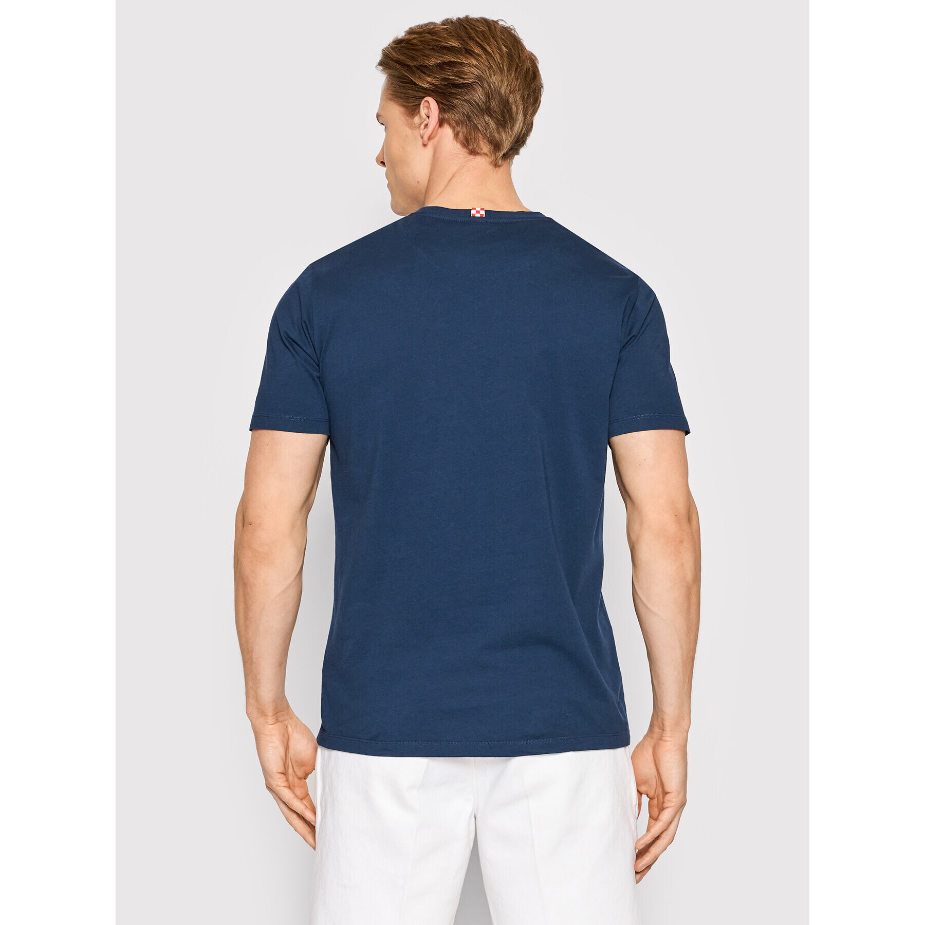 MC2 Saint Barth Тишърт Blanche BLA0001 02915B Тъмносин Regular Fit - Pepit.bg