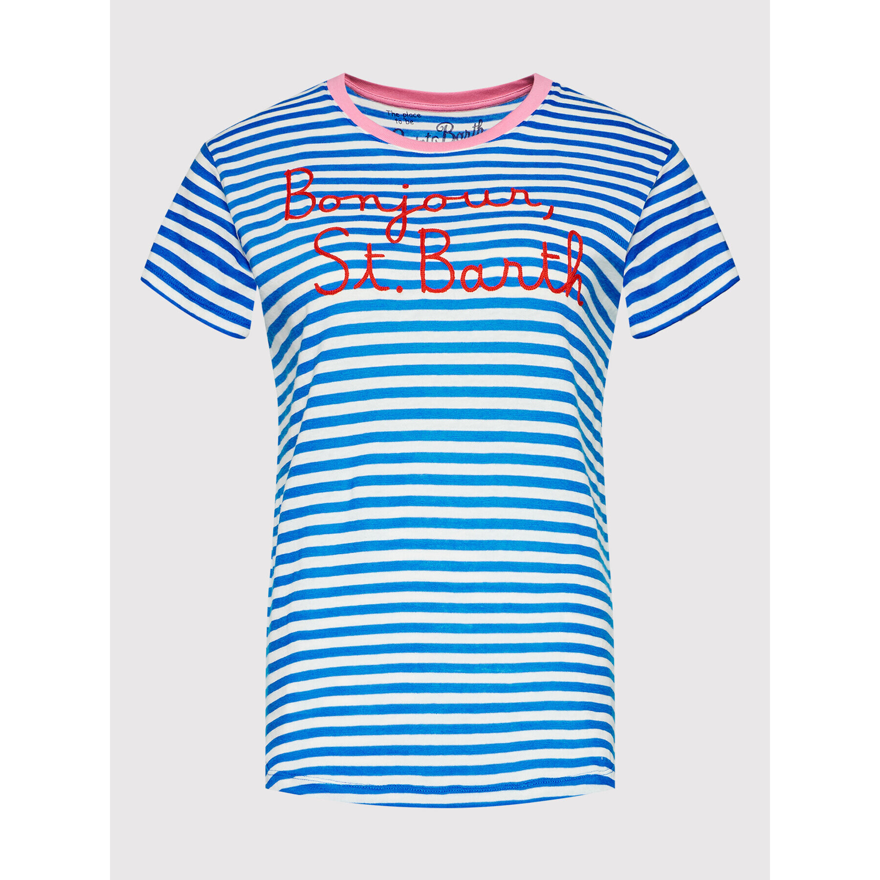 MC2 Saint Barth Тишърт Dana DAN0001 00632B Син Regular Fit - Pepit.bg