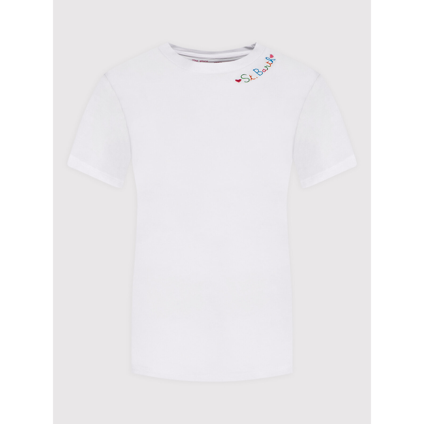 MC2 Saint Barth Тишърт Emilie EMI0001 00252B Бял Regular Fit - Pepit.bg