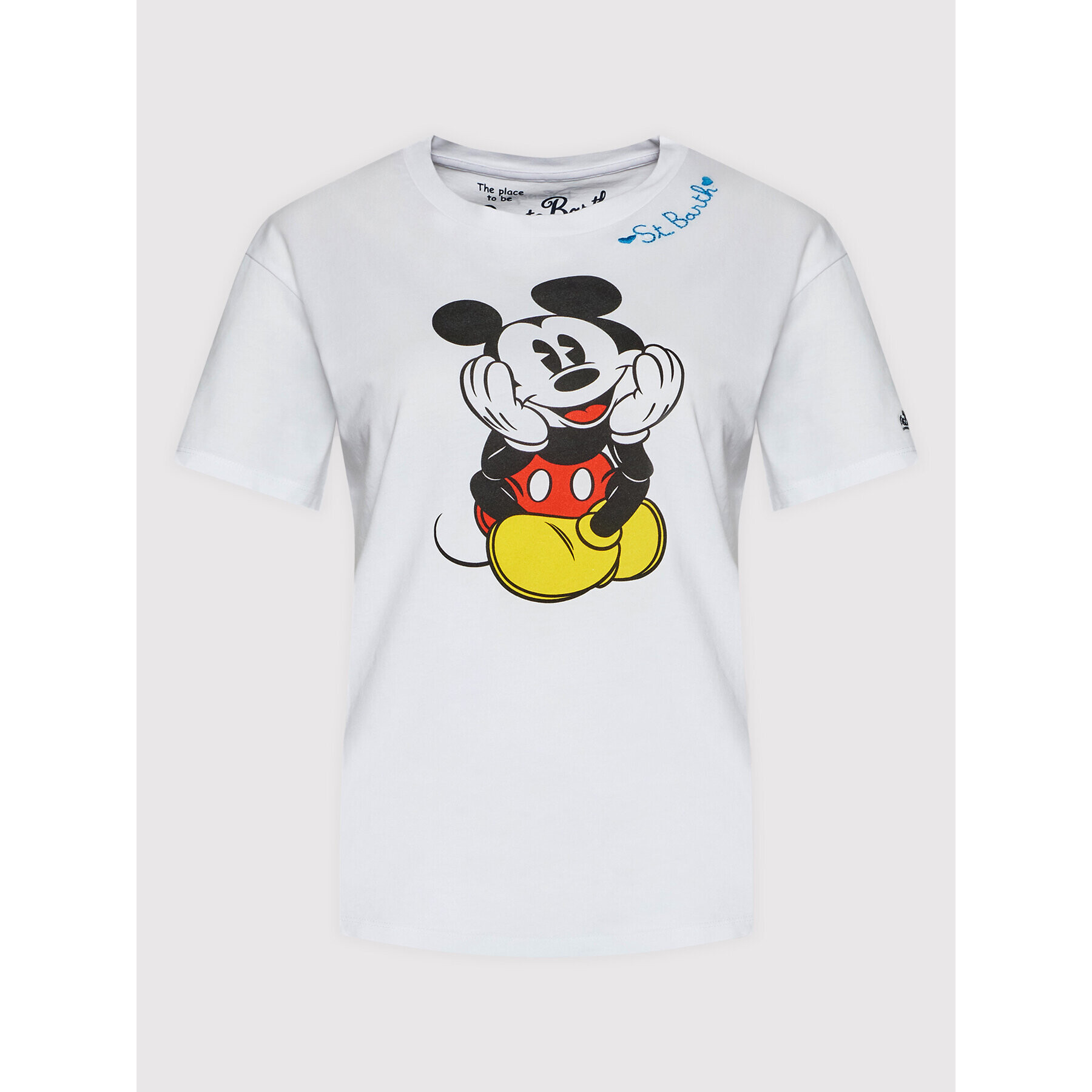 MC2 Saint Barth Тишърт Emilie EMI0001 02251B Бял Regular Fit - Pepit.bg