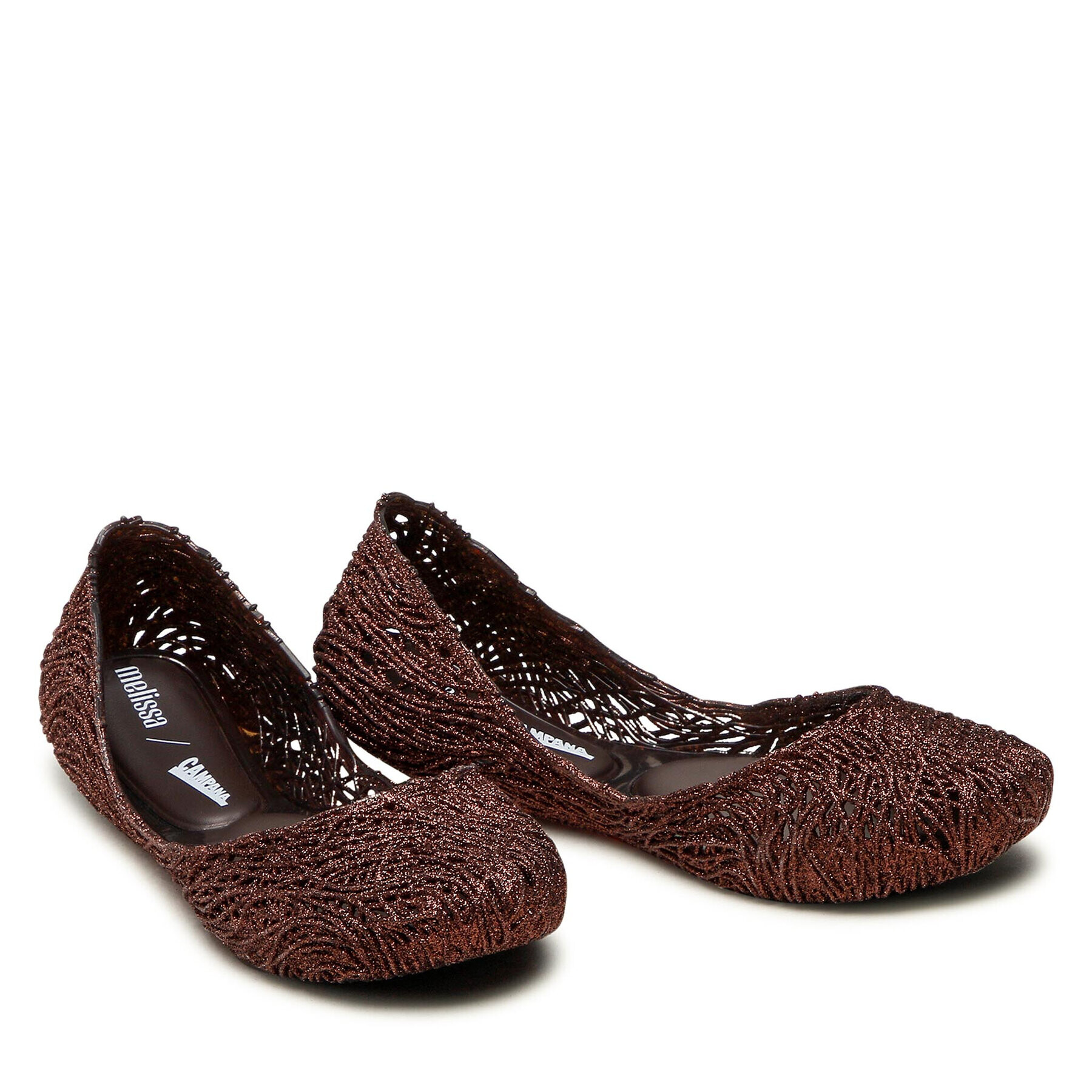 Melissa Балеринки Campana Flow Ad 32984 Кафяв - Pepit.bg
