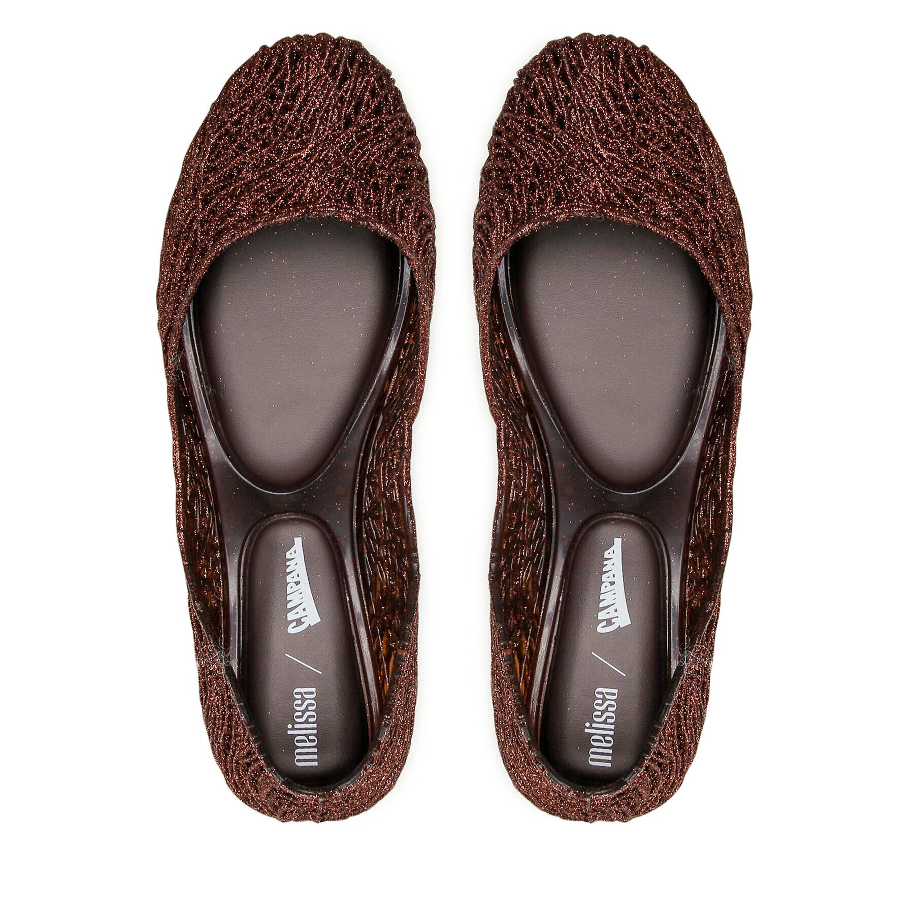 Melissa Балеринки Campana Flow Ad 32984 Кафяв - Pepit.bg