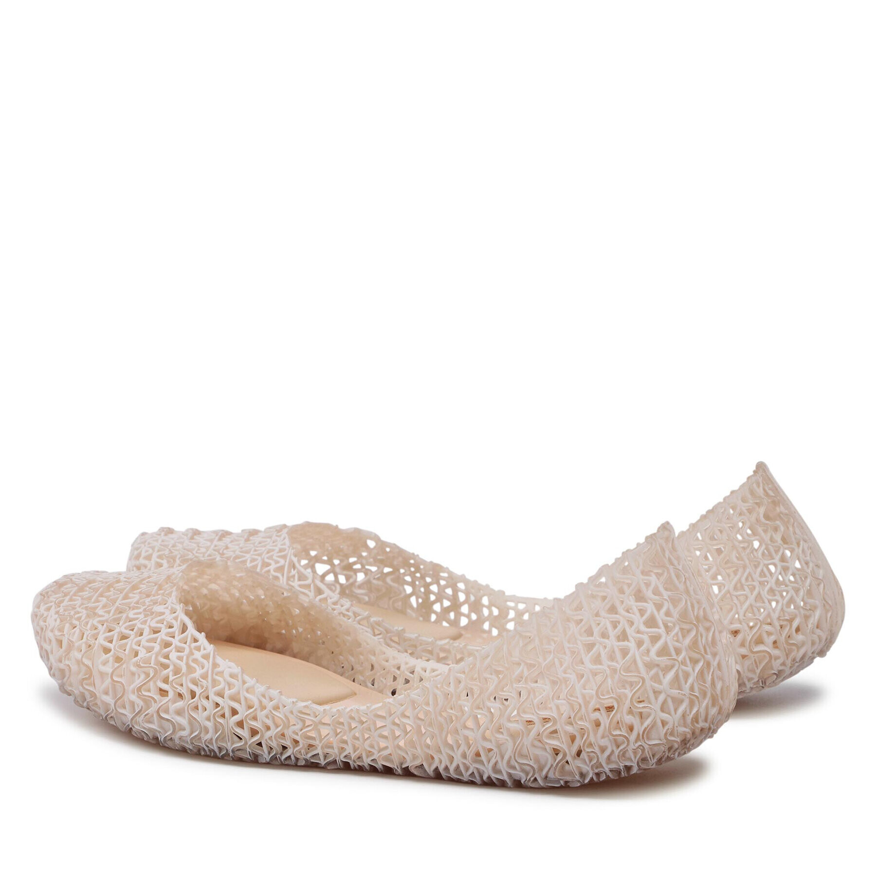 Melissa Балеринки Campana Papel Brushed 33536 Бежов - Pepit.bg