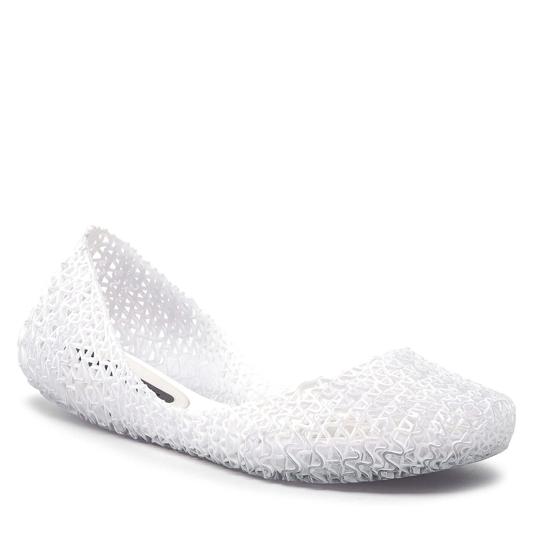 Melissa Балеринки Campana Papel Brushed 33536 Бял - Pepit.bg