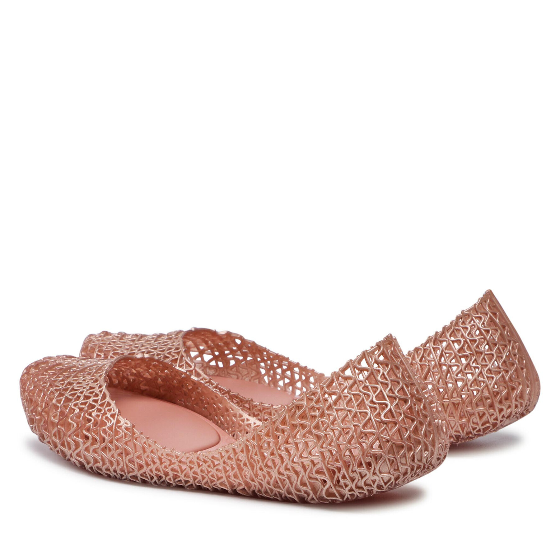 Melissa Балеринки Campana Papel Brushed 33536 Розов - Pepit.bg