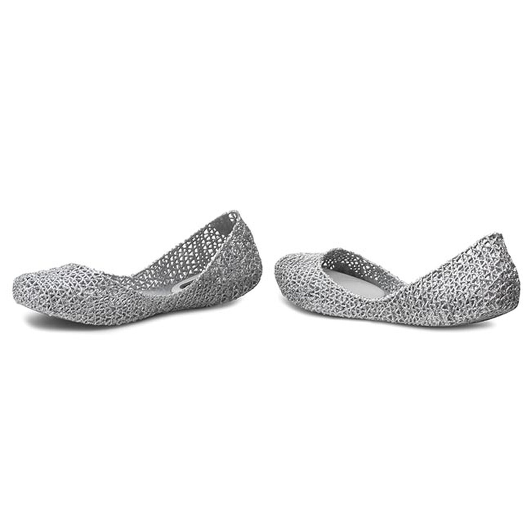 Melissa Балеринки Campana Papel VII Ad 31512 Сребрист - Pepit.bg