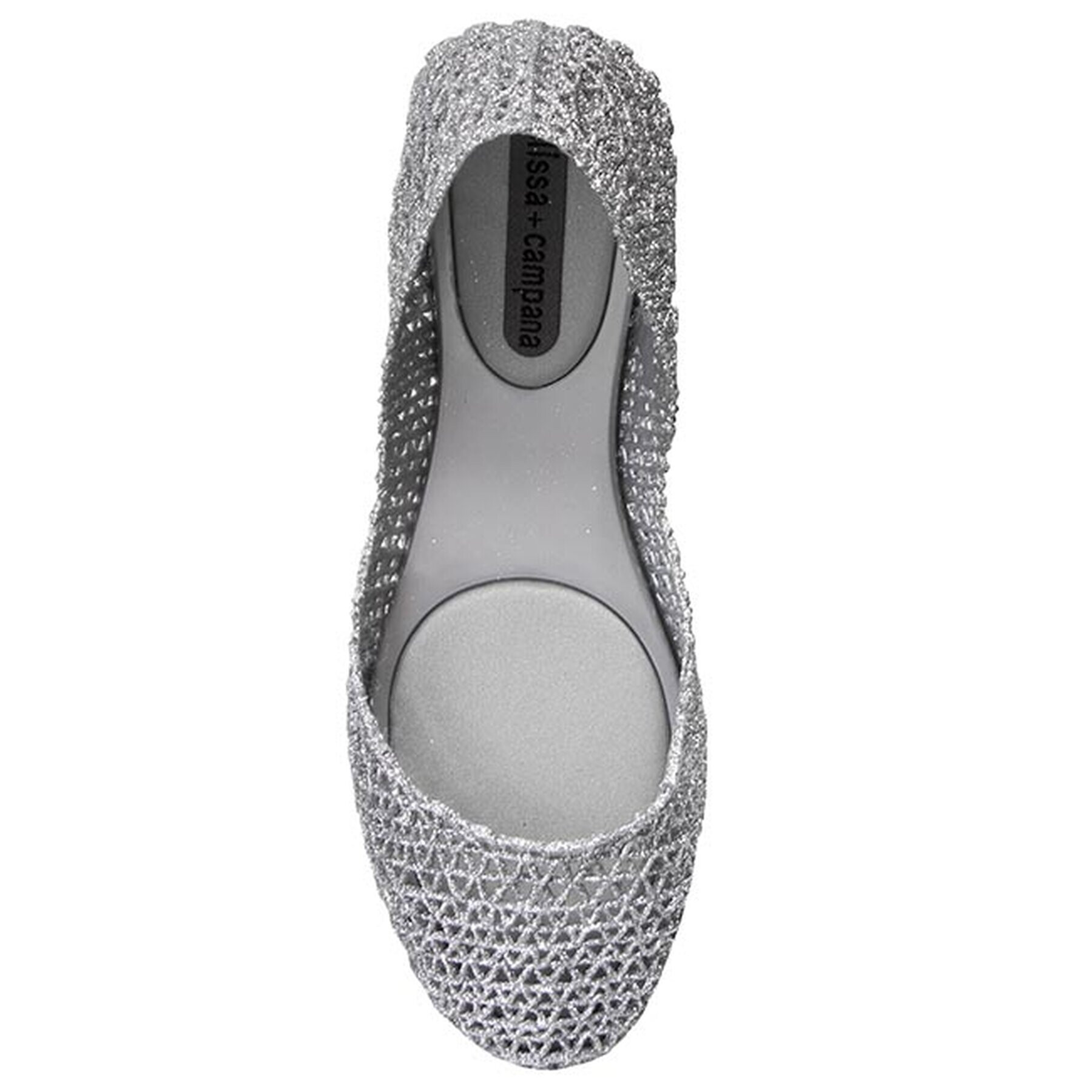 Melissa Балеринки Campana Papel VII Ad 31512 Сребрист - Pepit.bg