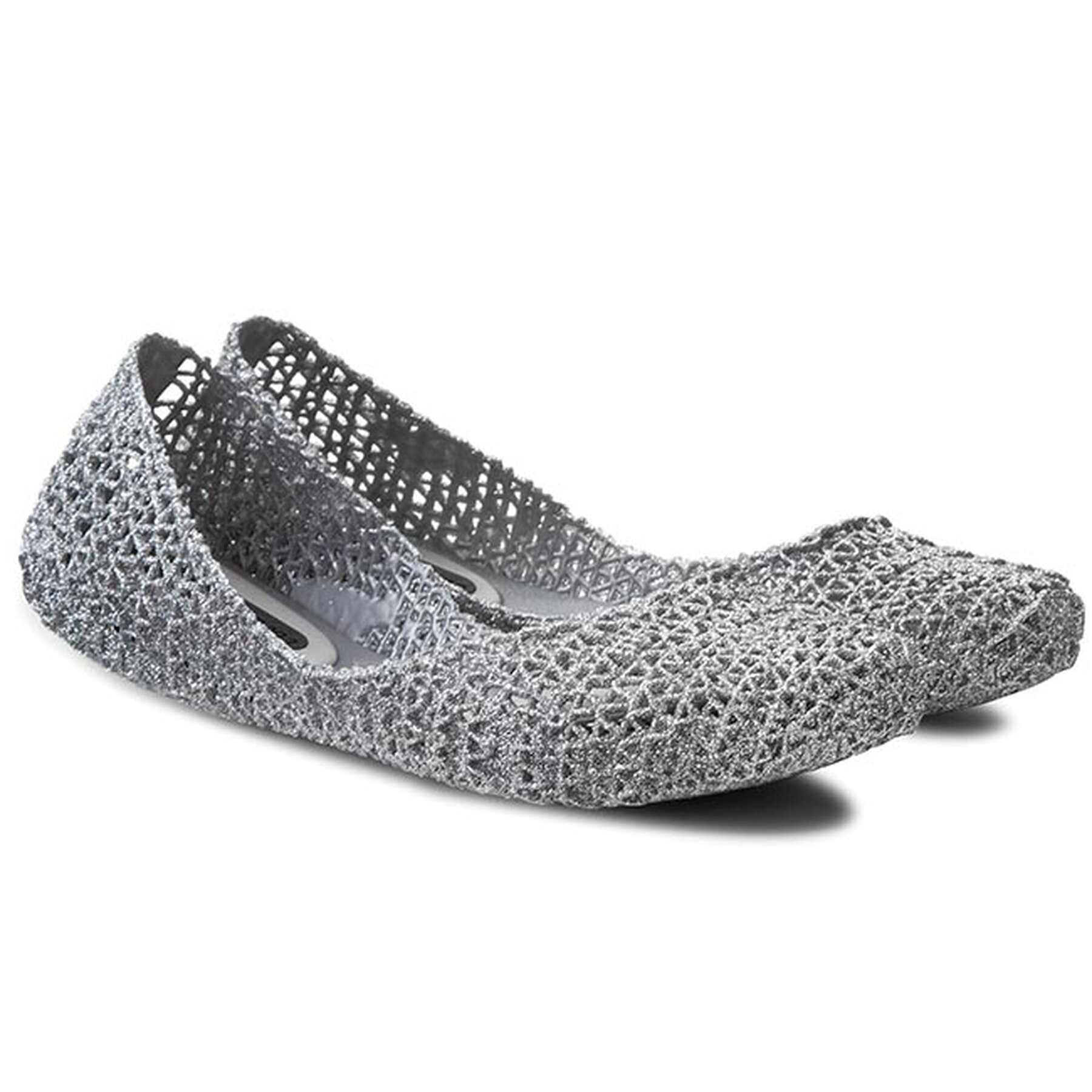 Melissa Балеринки Campana Papel VII Ad 31512 Сребрист - Pepit.bg