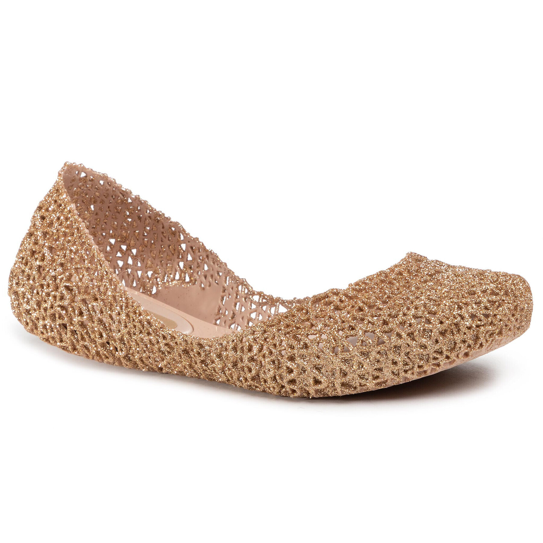 Melissa Балеринки Campana Papel VII Ad 31512 Златист - Pepit.bg