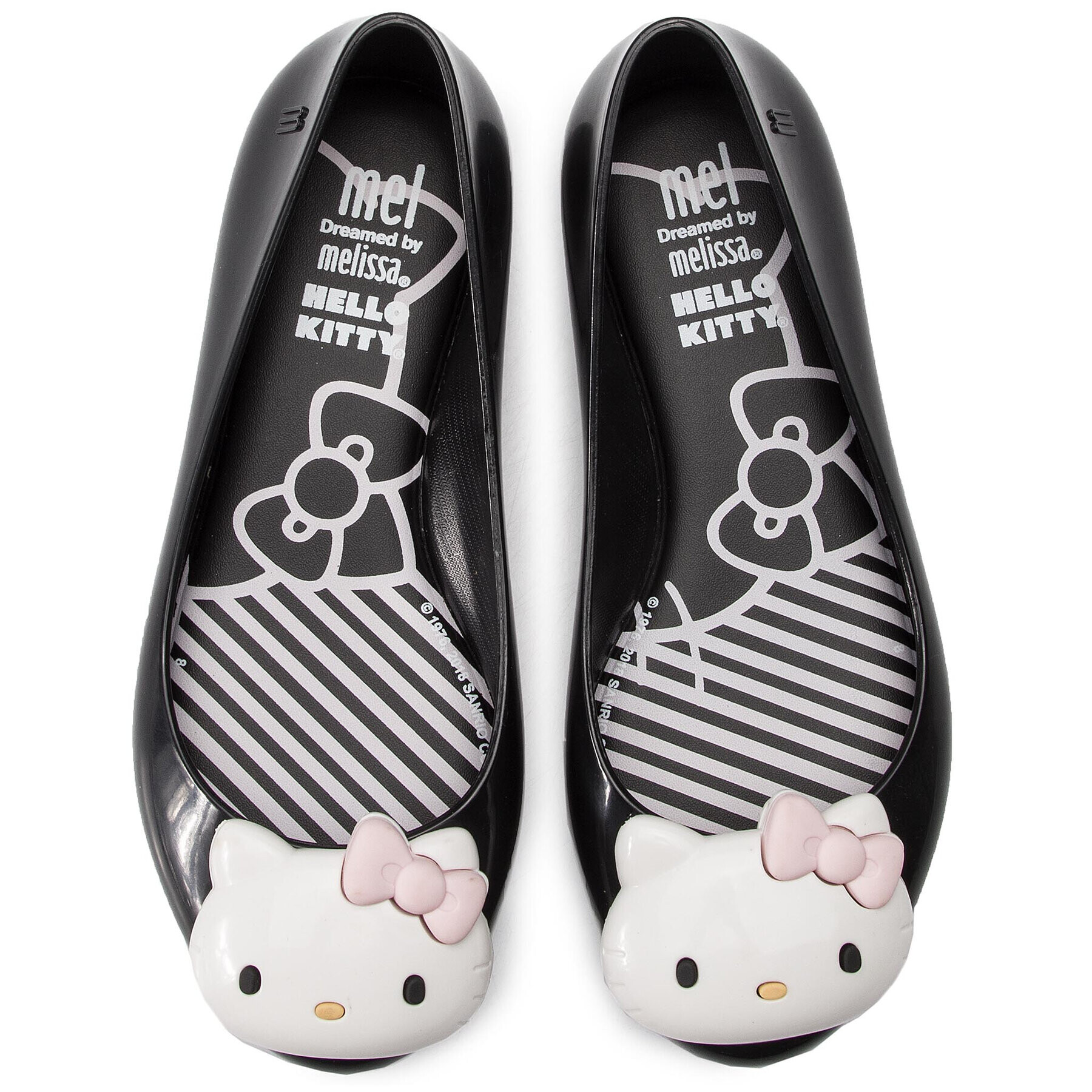 Melissa Балеринки Mel Space Love+Hello Kitty I 32678 Черен - Pepit.bg