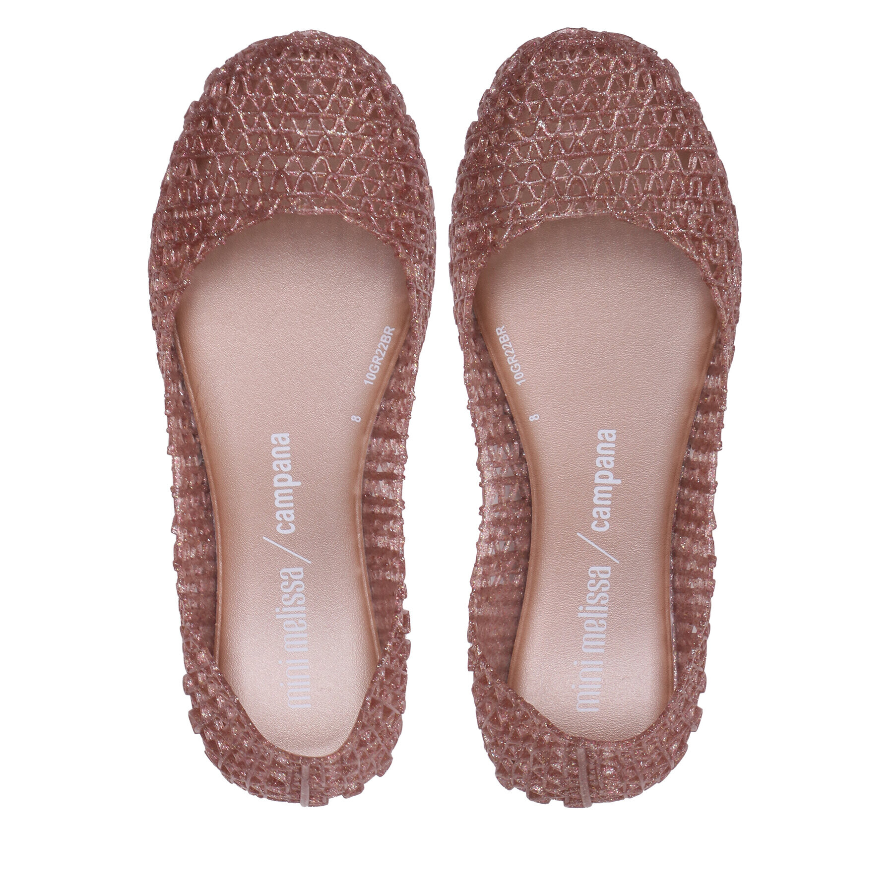 Melissa Балеринки Mini Campana Papel Inf 32996 Розов - Pepit.bg