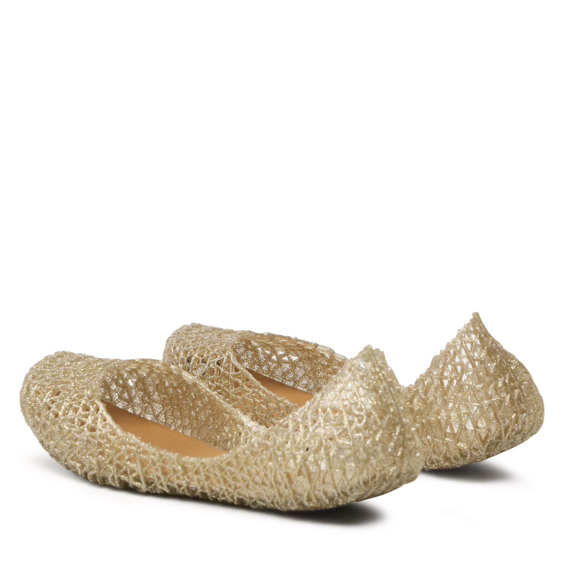 Melissa Балеринки Mini Campana Papel Inf 32996 Златист - Pepit.bg