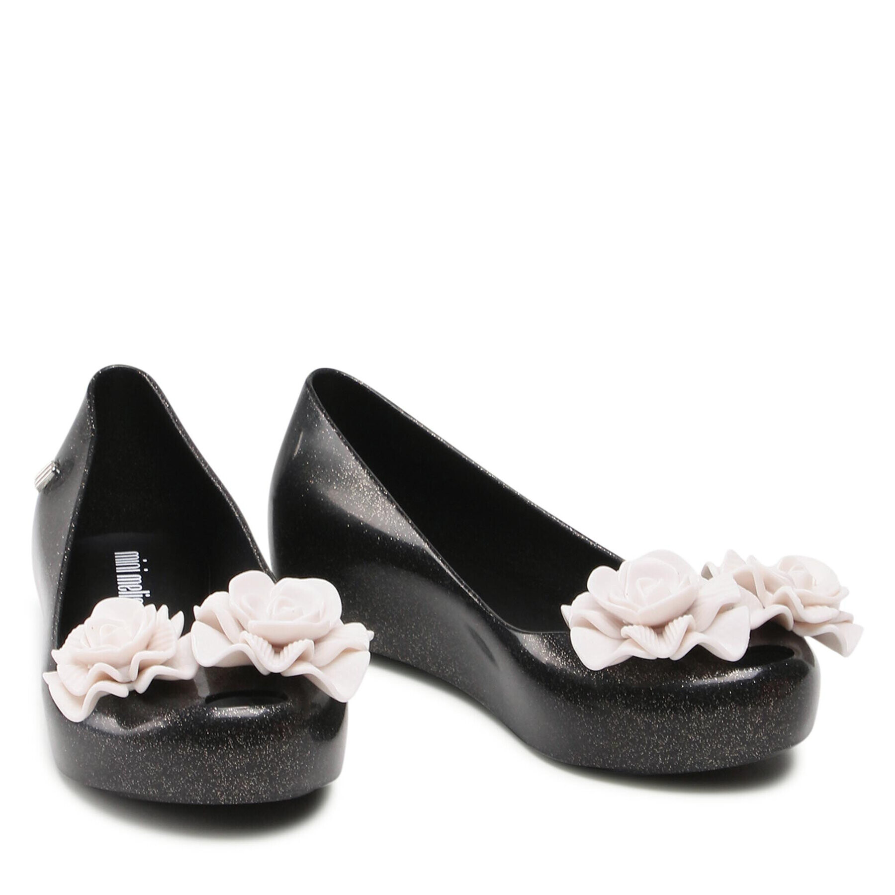 Melissa Балеринки Mini Ultragirl Garden 33613 Черен - Pepit.bg