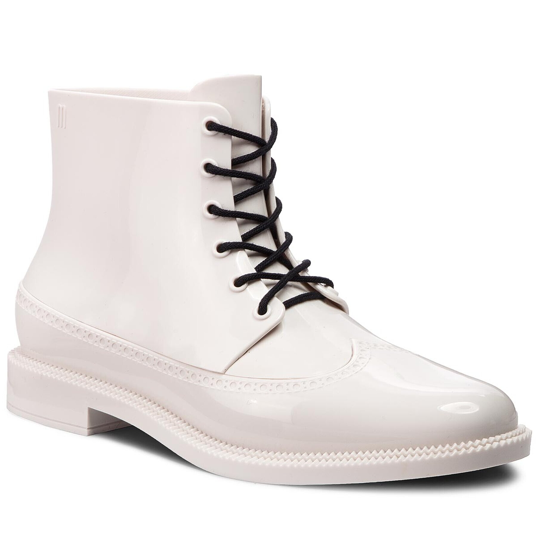Melissa Боти Brogue High Ad 32341 Бял - Pepit.bg
