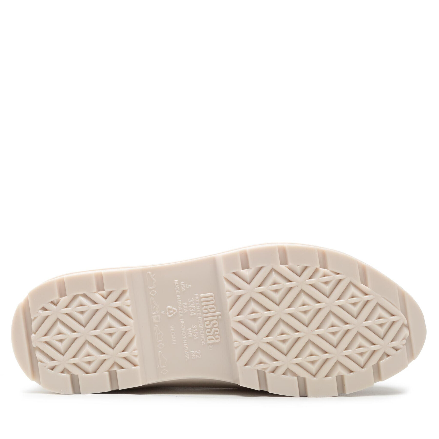Melissa Боти Fluffy Sneaker Ad 33318 Бежов - Pepit.bg