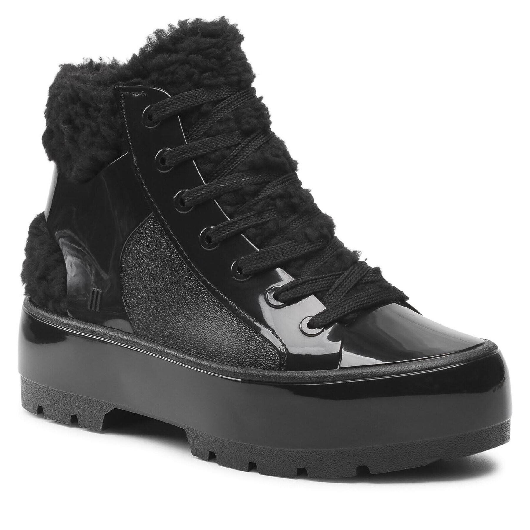 Melissa Боти Fluffy Sneaker Ad 33318 Черен - Pepit.bg