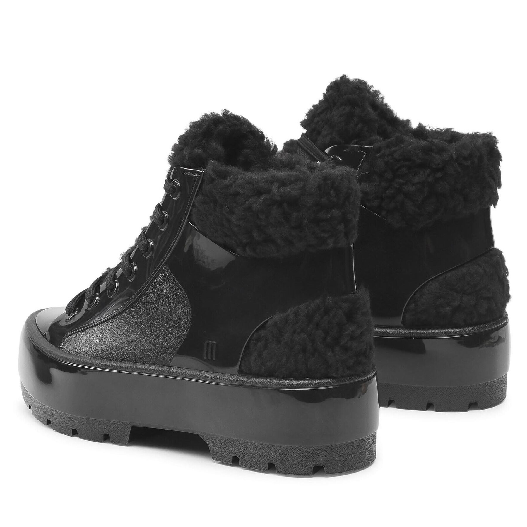 Melissa Боти Fluffy Sneaker Ad 33318 Черен - Pepit.bg