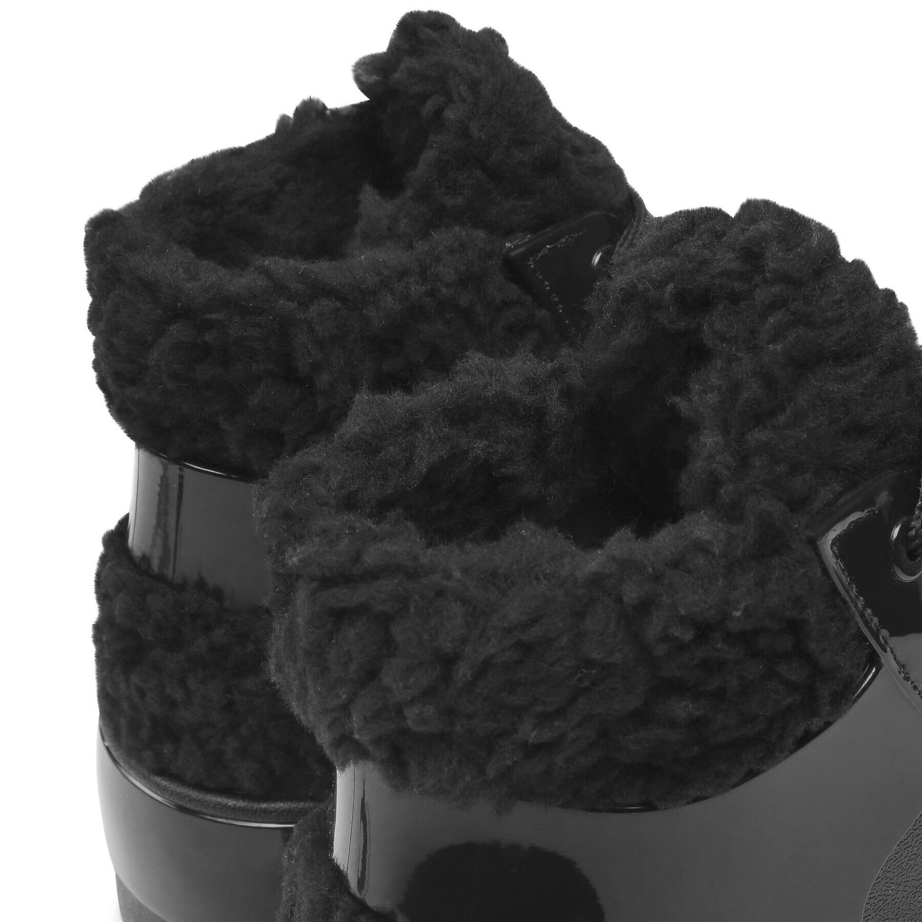 Melissa Боти Fluffy Sneaker Ad 33318 Черен - Pepit.bg
