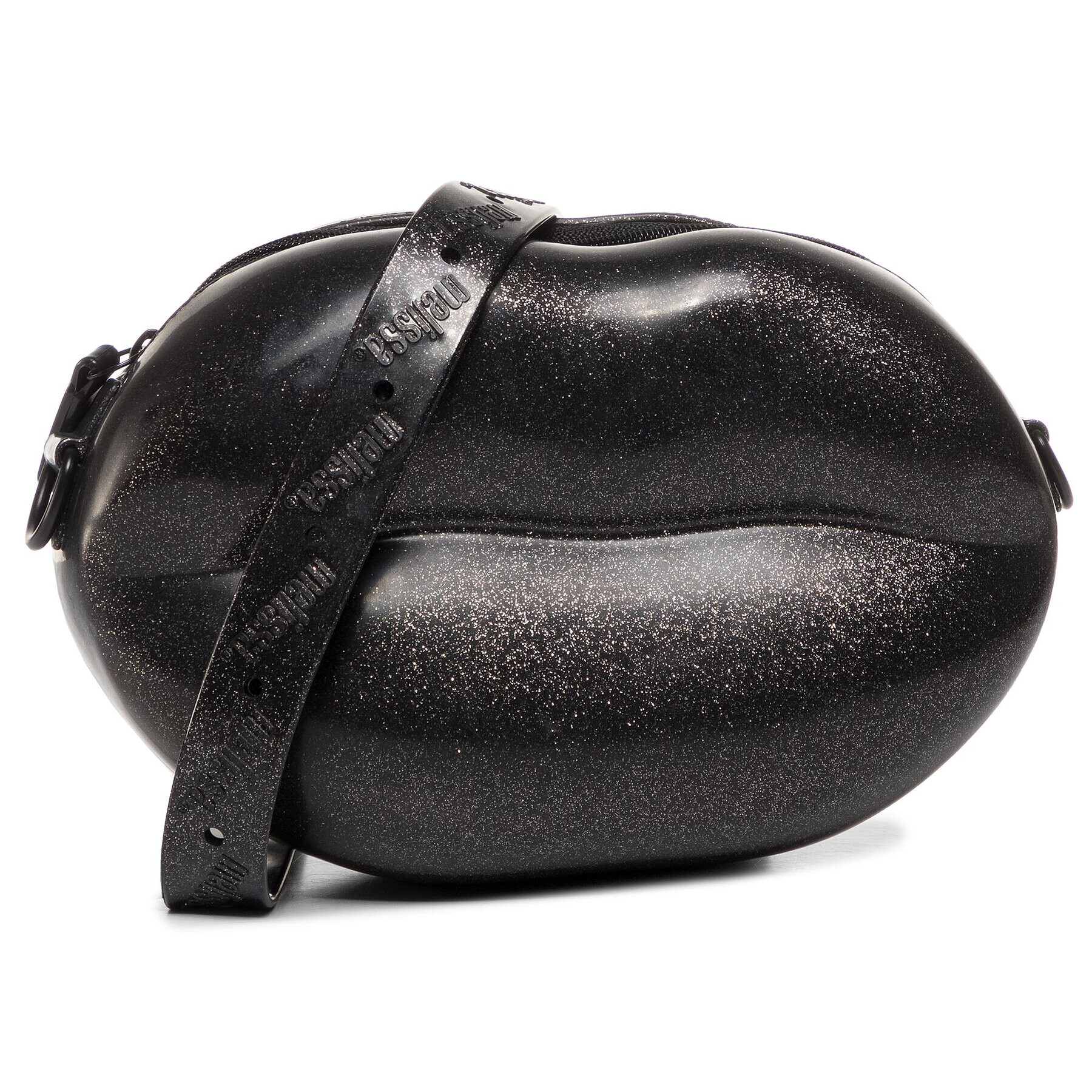 Melissa Чанта за кръст Lip Bag 34171 Черен - Pepit.bg