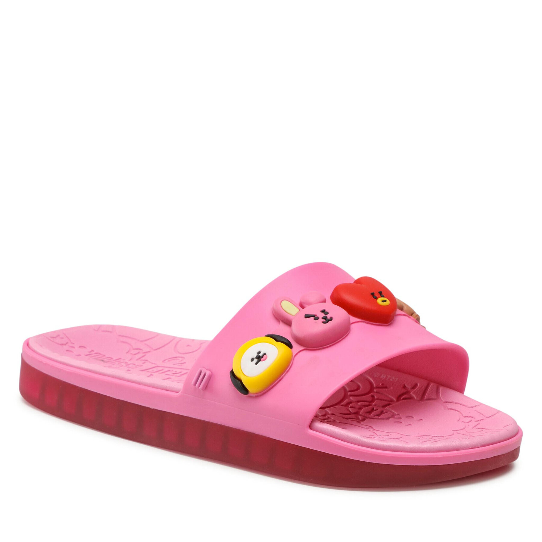 Melissa Чехли Beach Slide Next Gen + 33398 Розов - Pepit.bg