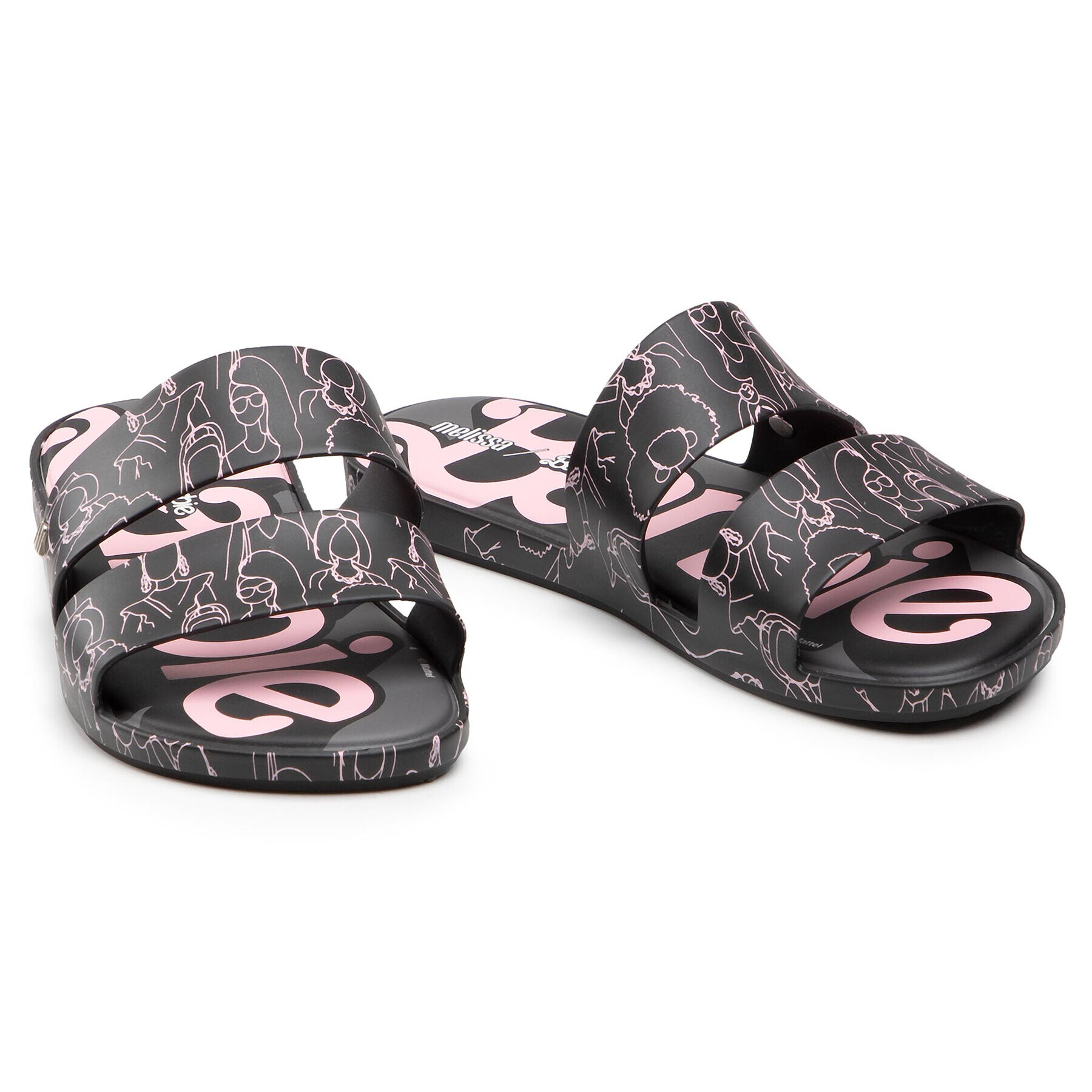 Melissa Чехли Color Pop Barbie Ad 33338 Черен - Pepit.bg