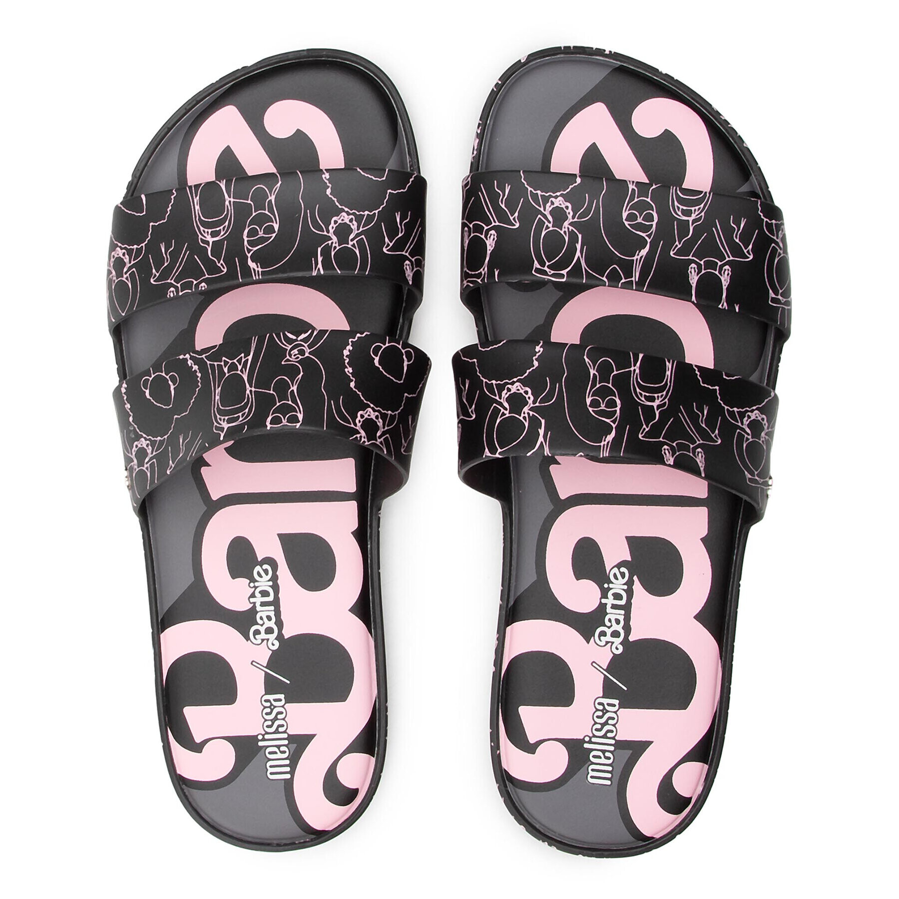 Melissa Чехли Color Pop Barbie Ad 33338 Черен - Pepit.bg