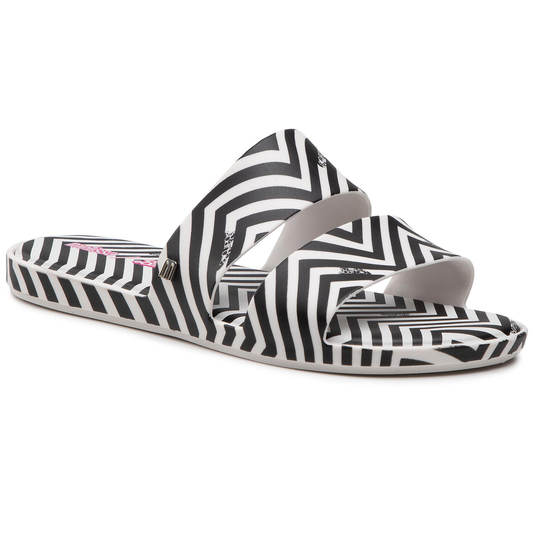 Melissa Чехли Color Pop + Barbie Ad 33338 Черен - Pepit.bg