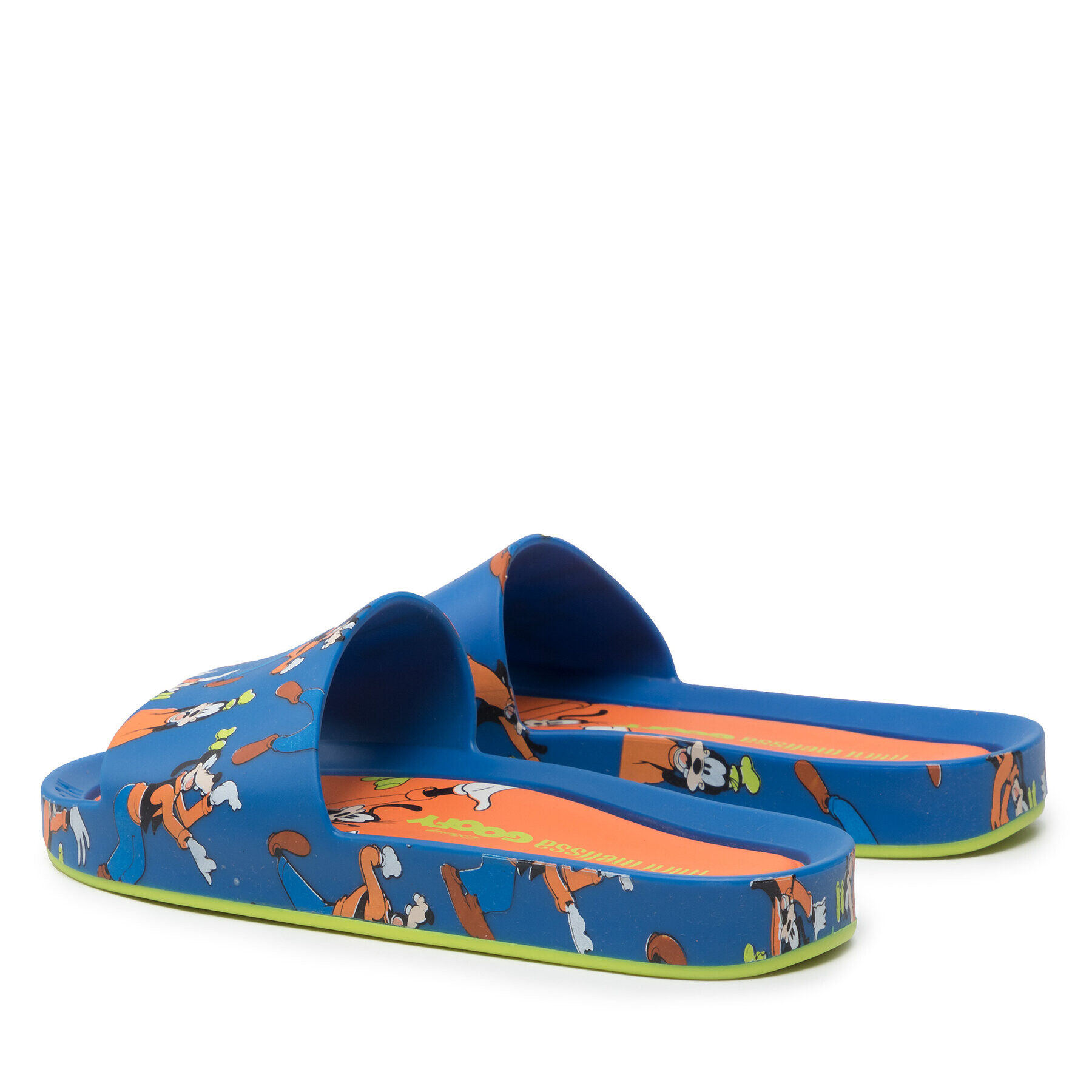 Melissa Чехли Mini Beach Slide + Mic 33393 Син - Pepit.bg