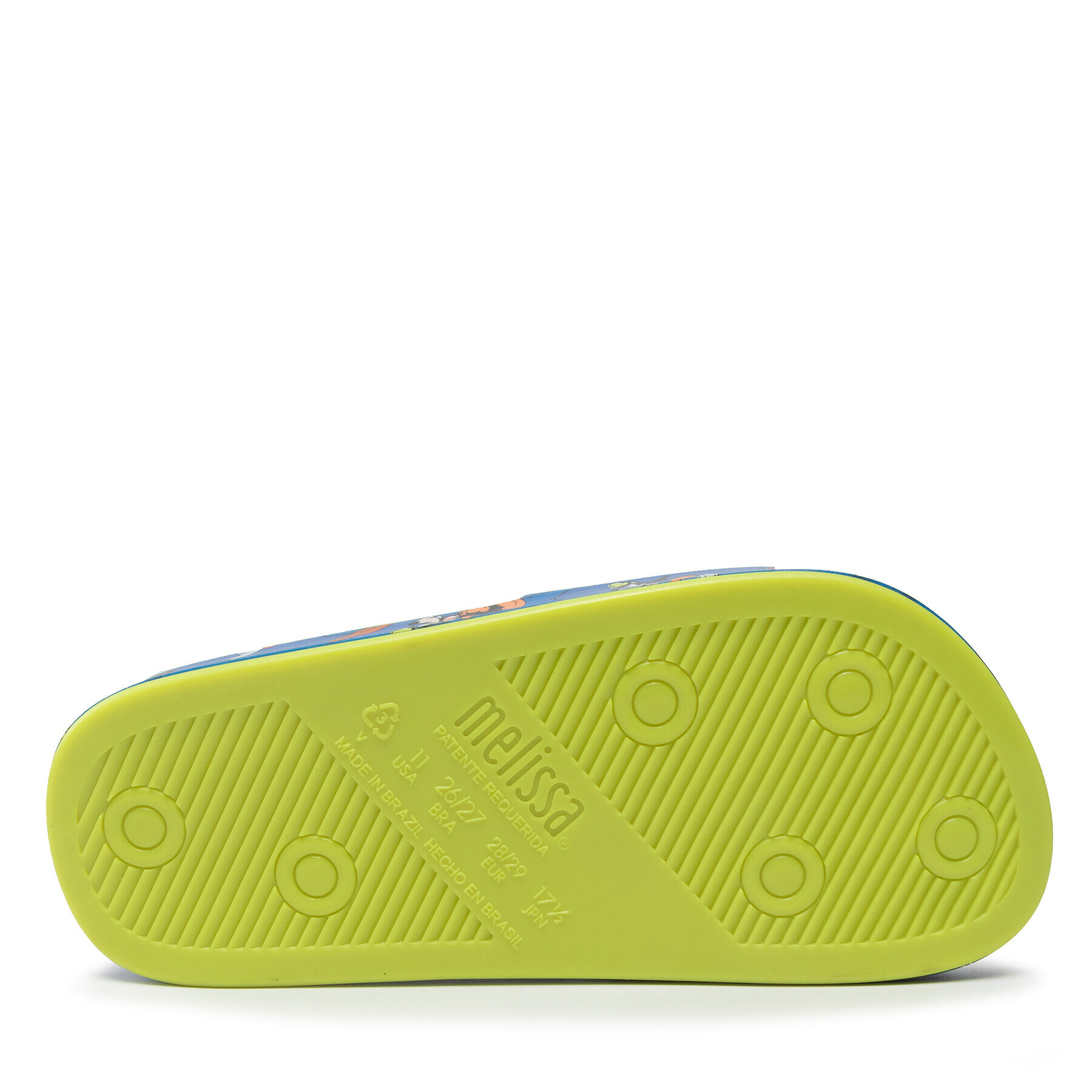 Melissa Чехли Mini Beach Slide + Mic 33393 Син - Pepit.bg