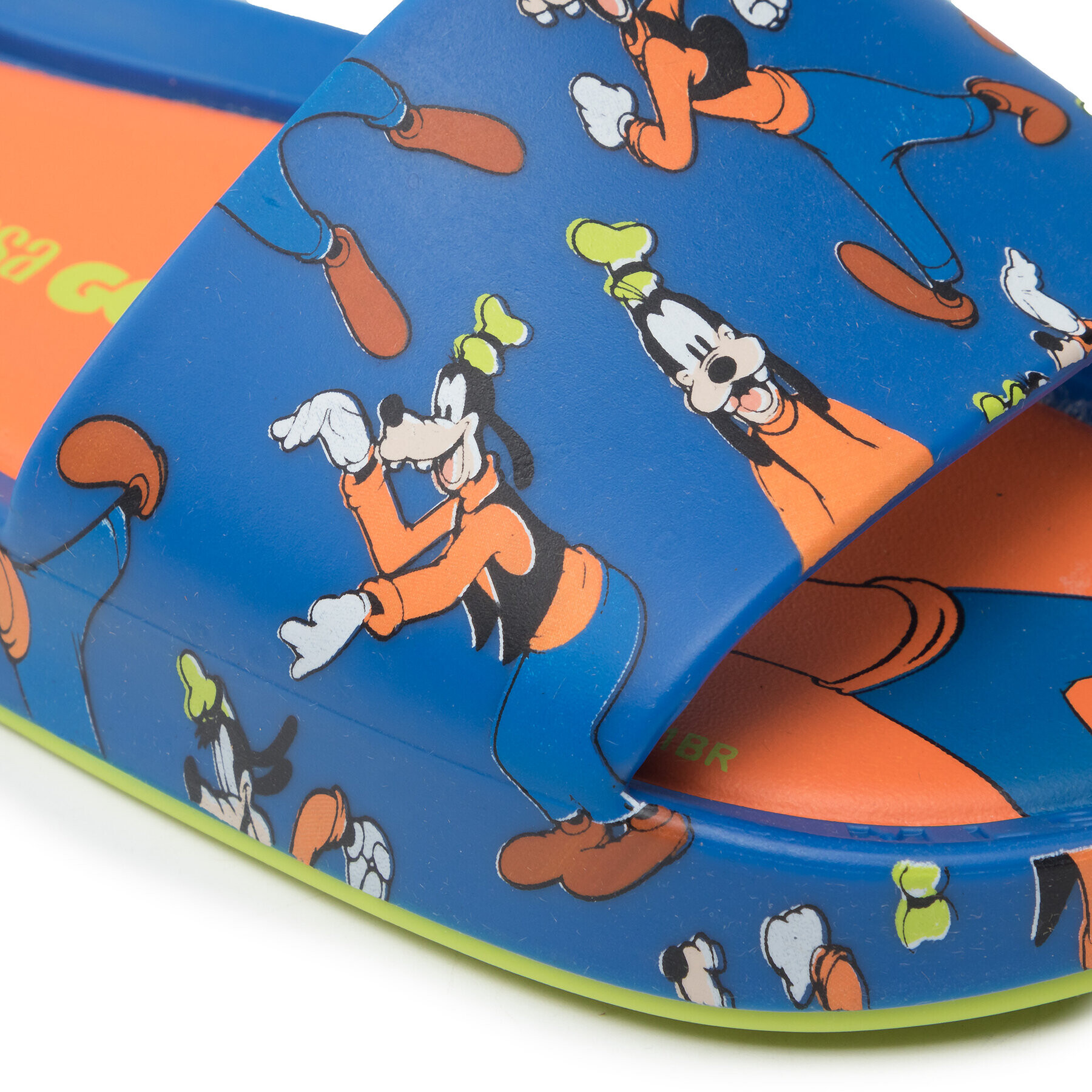 Melissa Чехли Mini Beach Slide + Mic 33393 Син - Pepit.bg