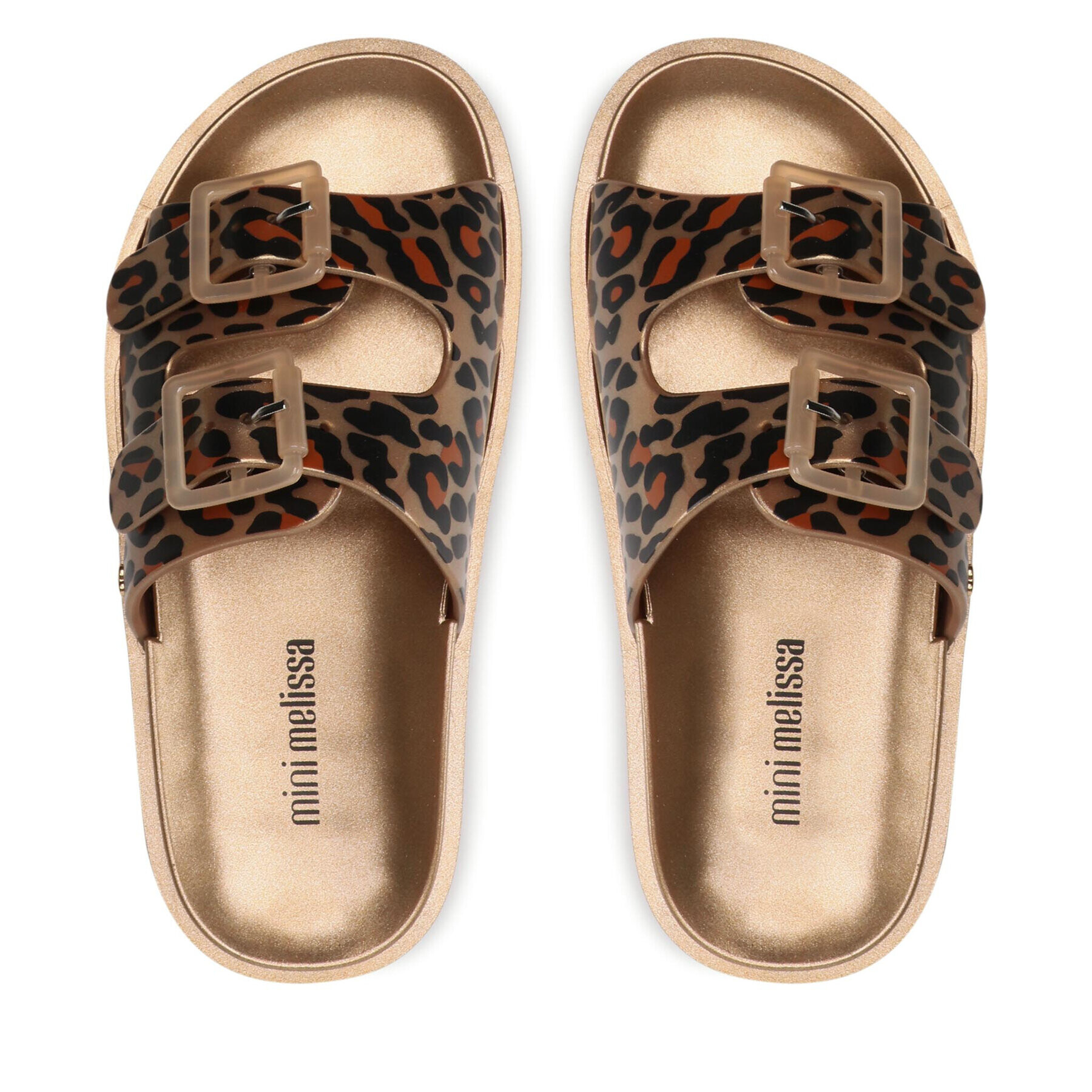 Melissa Чехли Mini Wide II Inf 33470 Кафяв - Pepit.bg