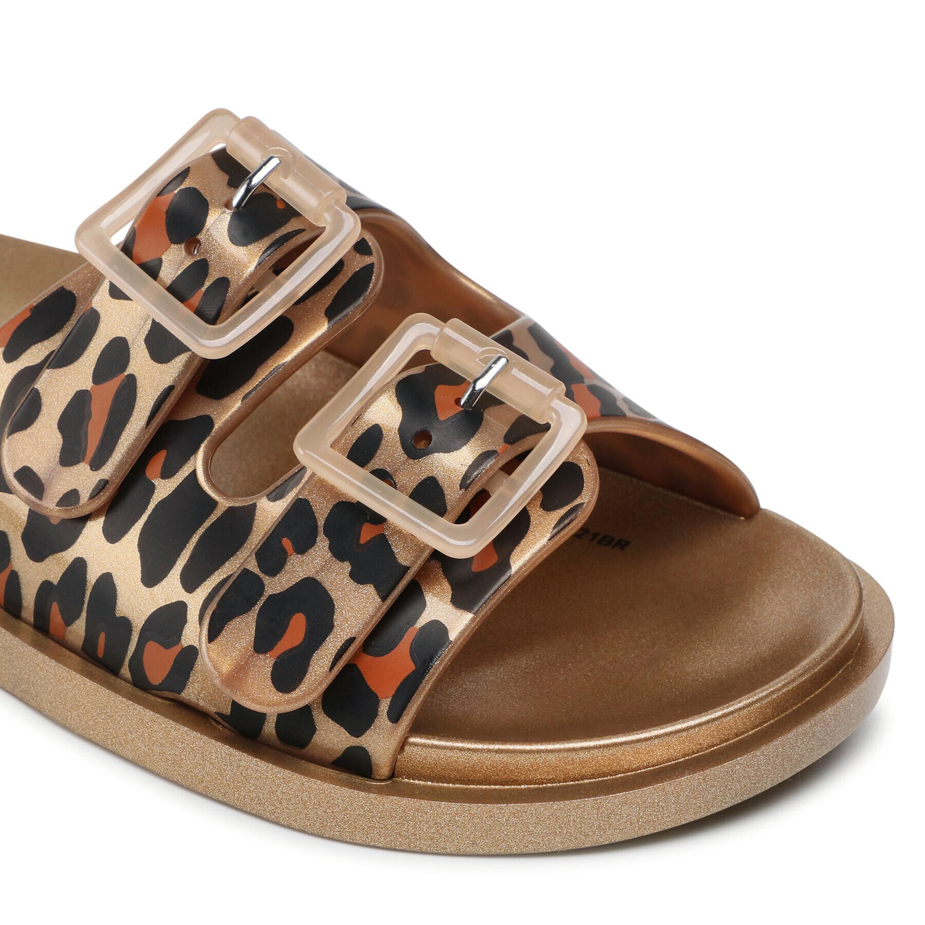 Melissa Чехли Mini Wide II Inf 33470 Кафяв - Pepit.bg