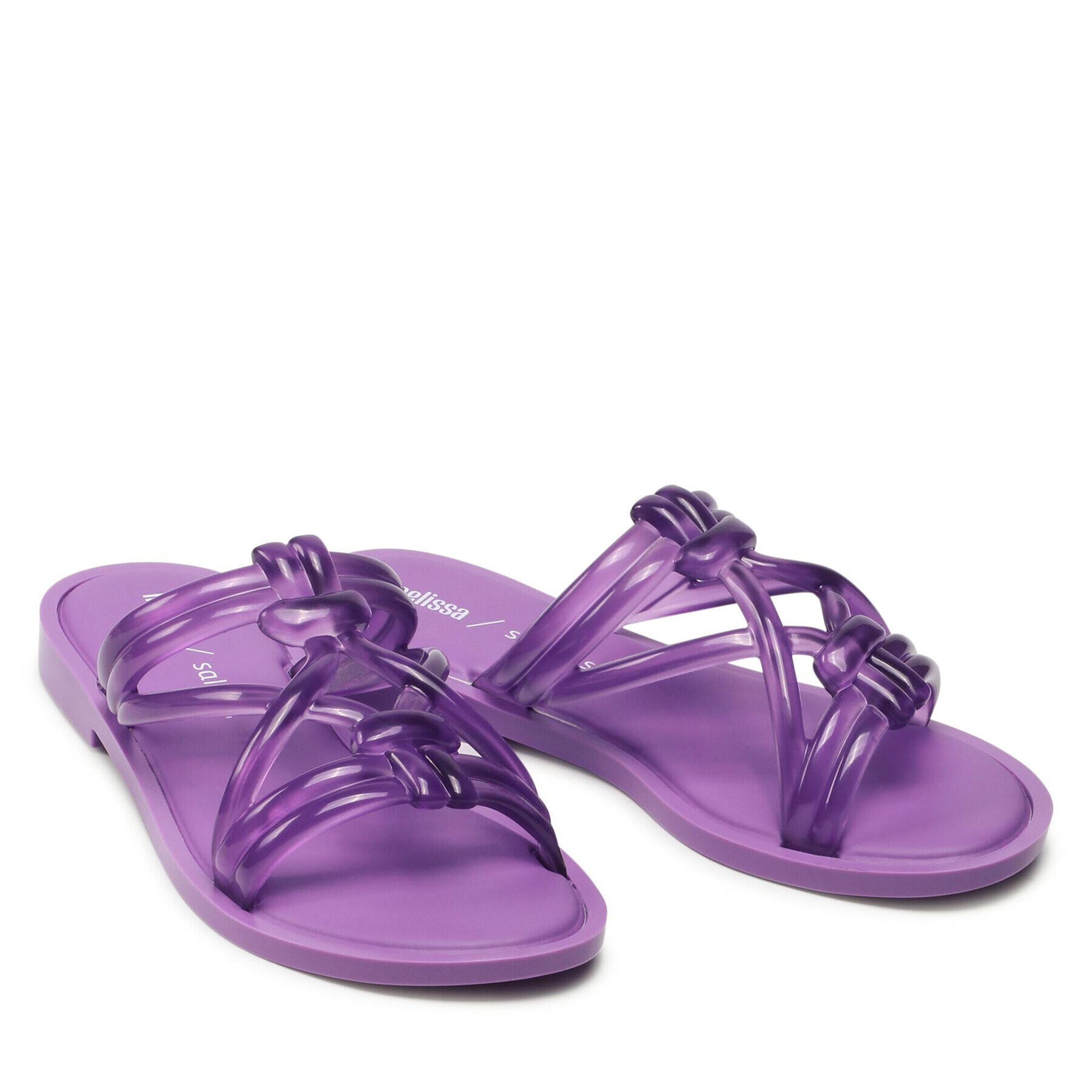 Melissa Чехли Wave Sand + Salinas Ad 33437 Виолетов - Pepit.bg