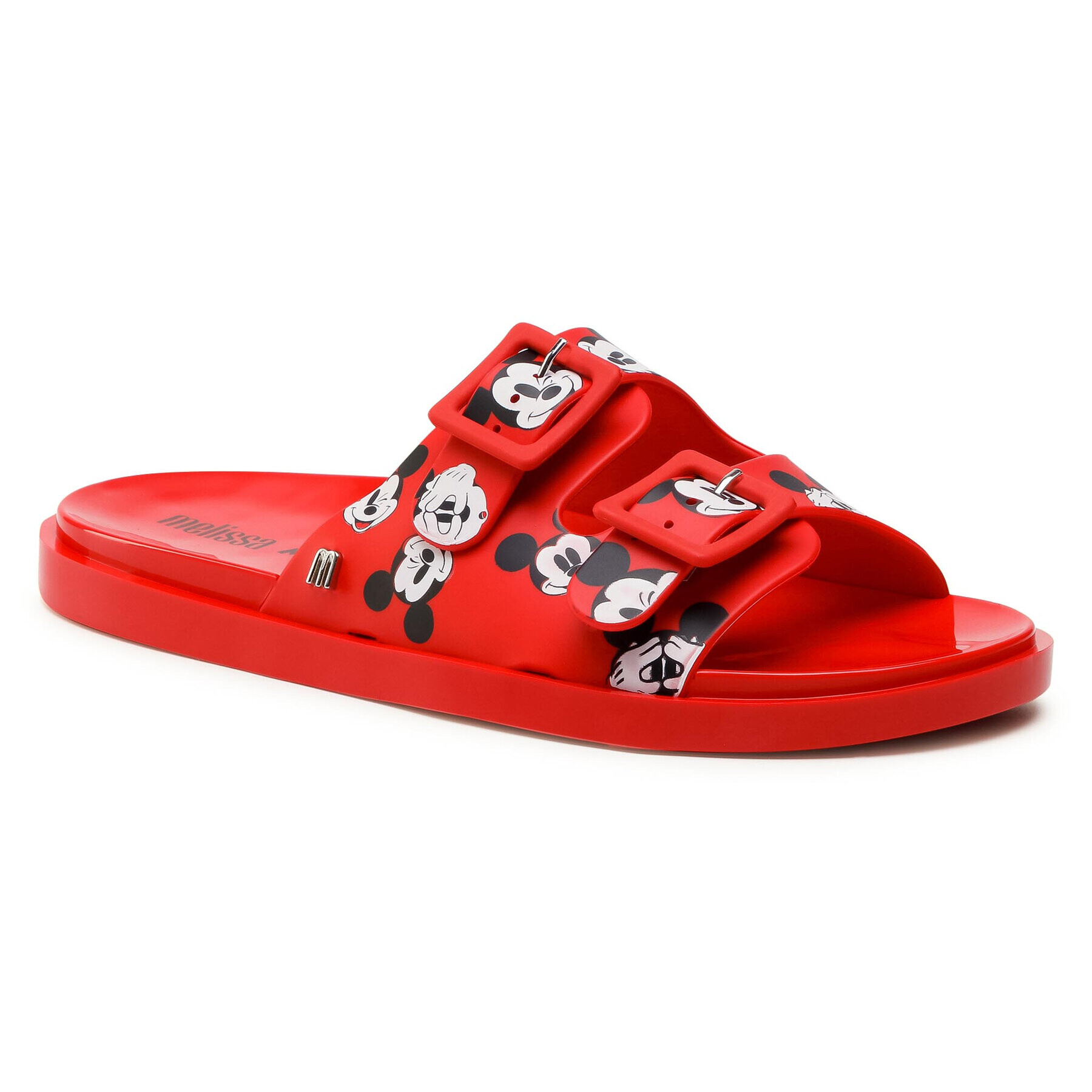 Melissa Чехли Wide + Mickey & Friend 32999 Червен - Pepit.bg