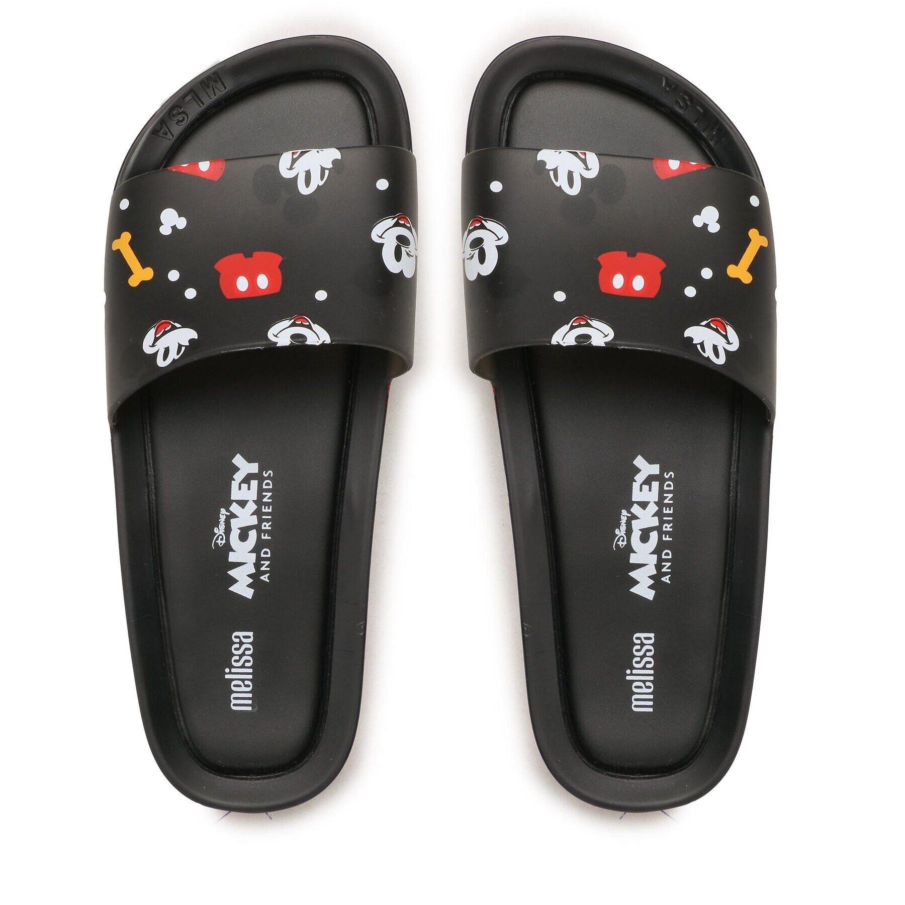 Melissa Чехли Beach Slide * Mickey A 33759 Черен - Pepit.bg